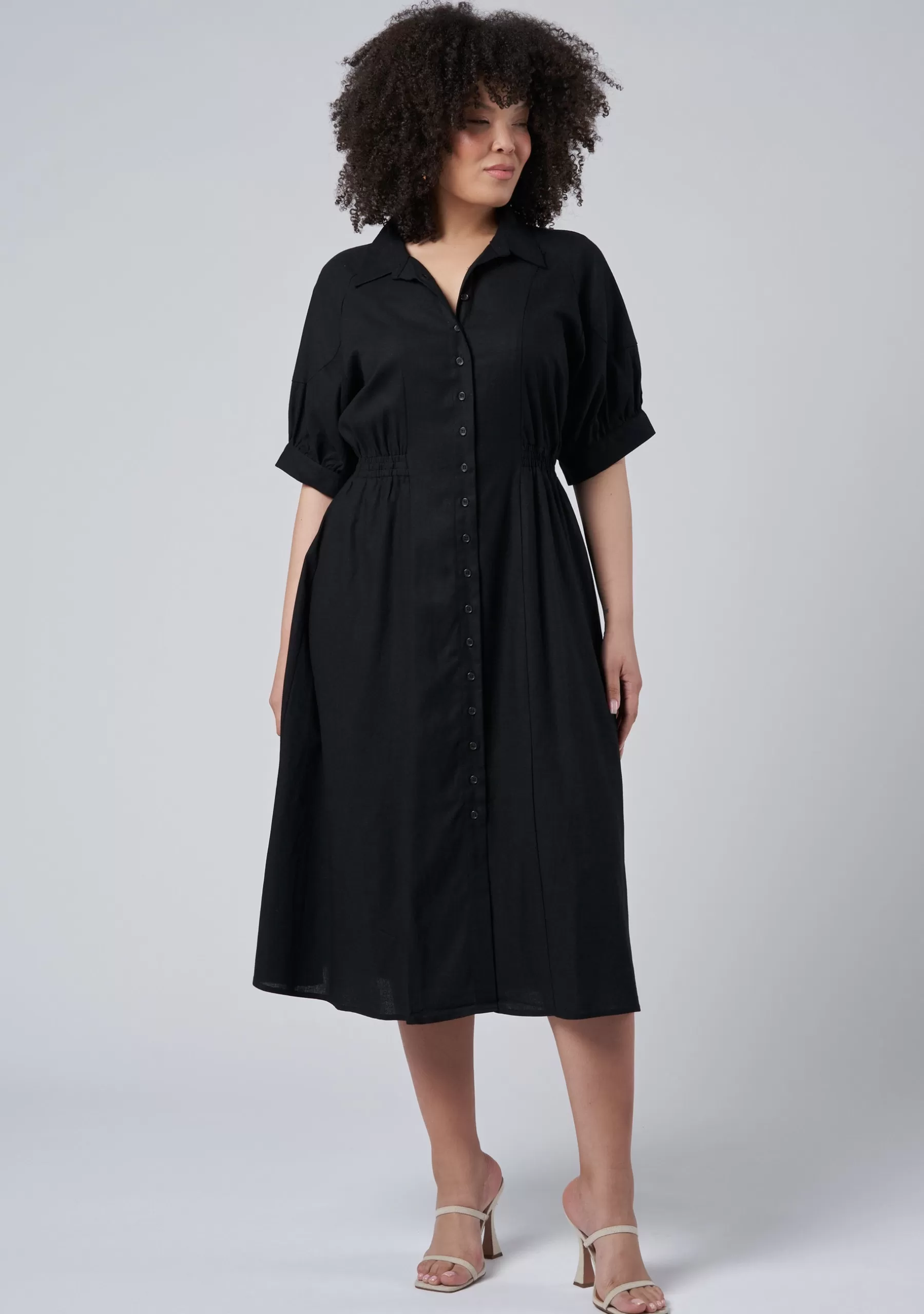 Curve Project Black Dresses | Midi Dresses>Isabella Midi Dress
