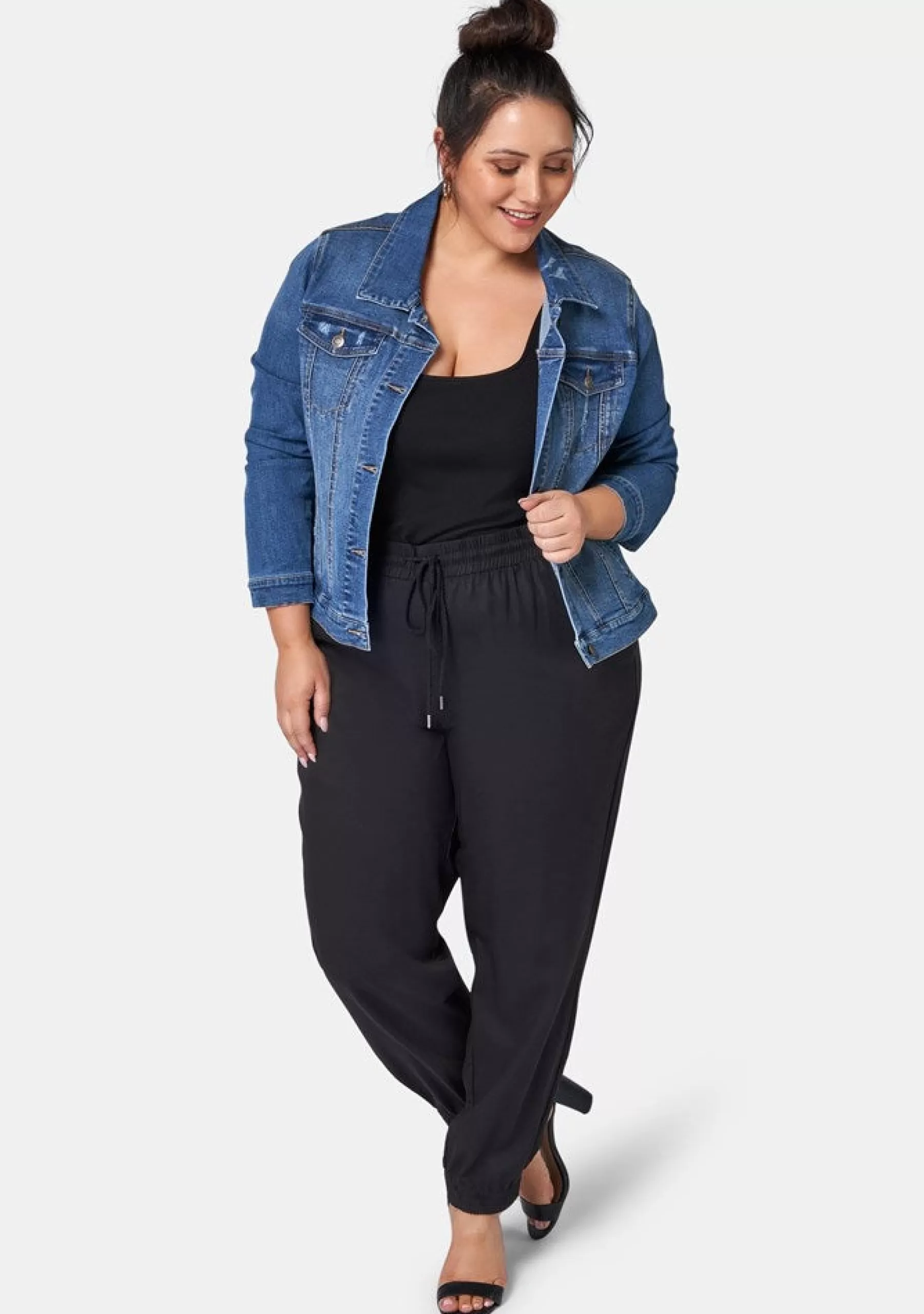 Curve Project Pants>Jean Jogger Pant