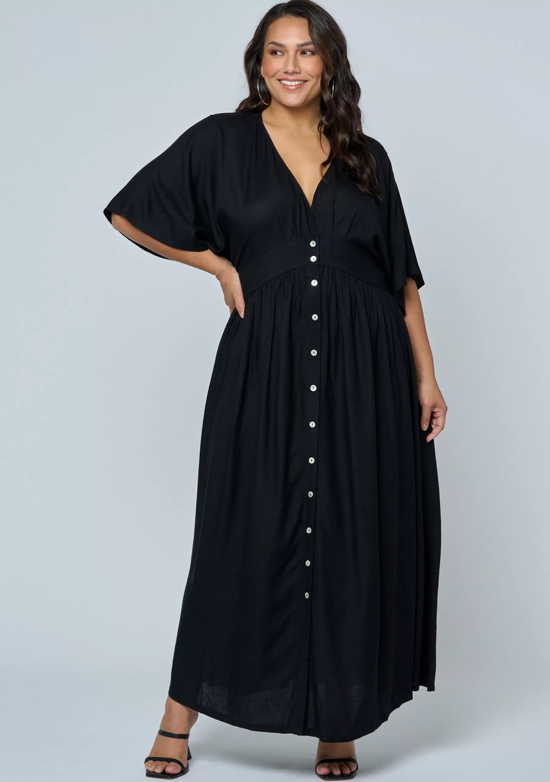 Curve Project Black Dresses | Maxi Dresses>Kiki Maxi Dress