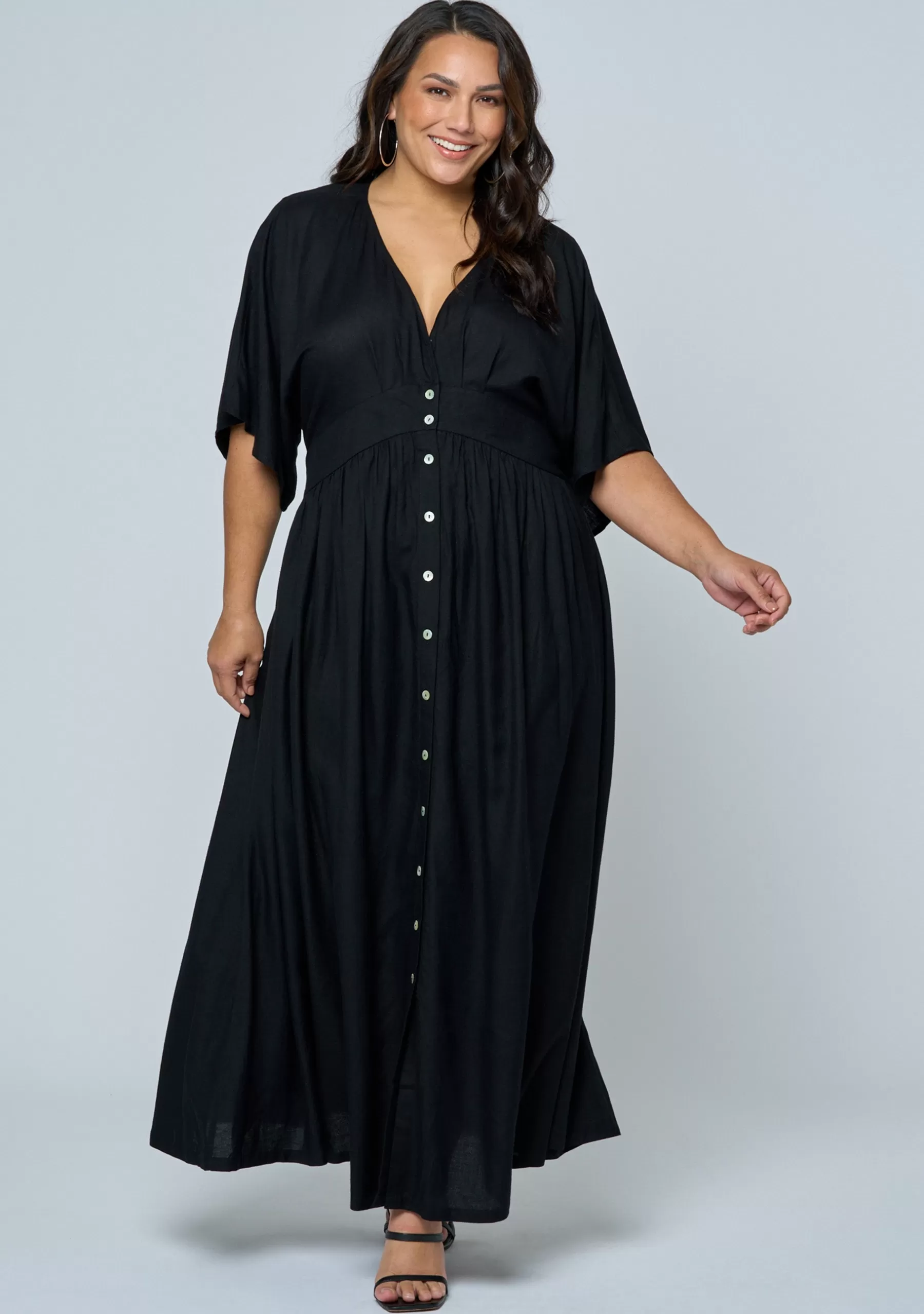 Curve Project Black Dresses | Maxi Dresses>Kiki Maxi Dress