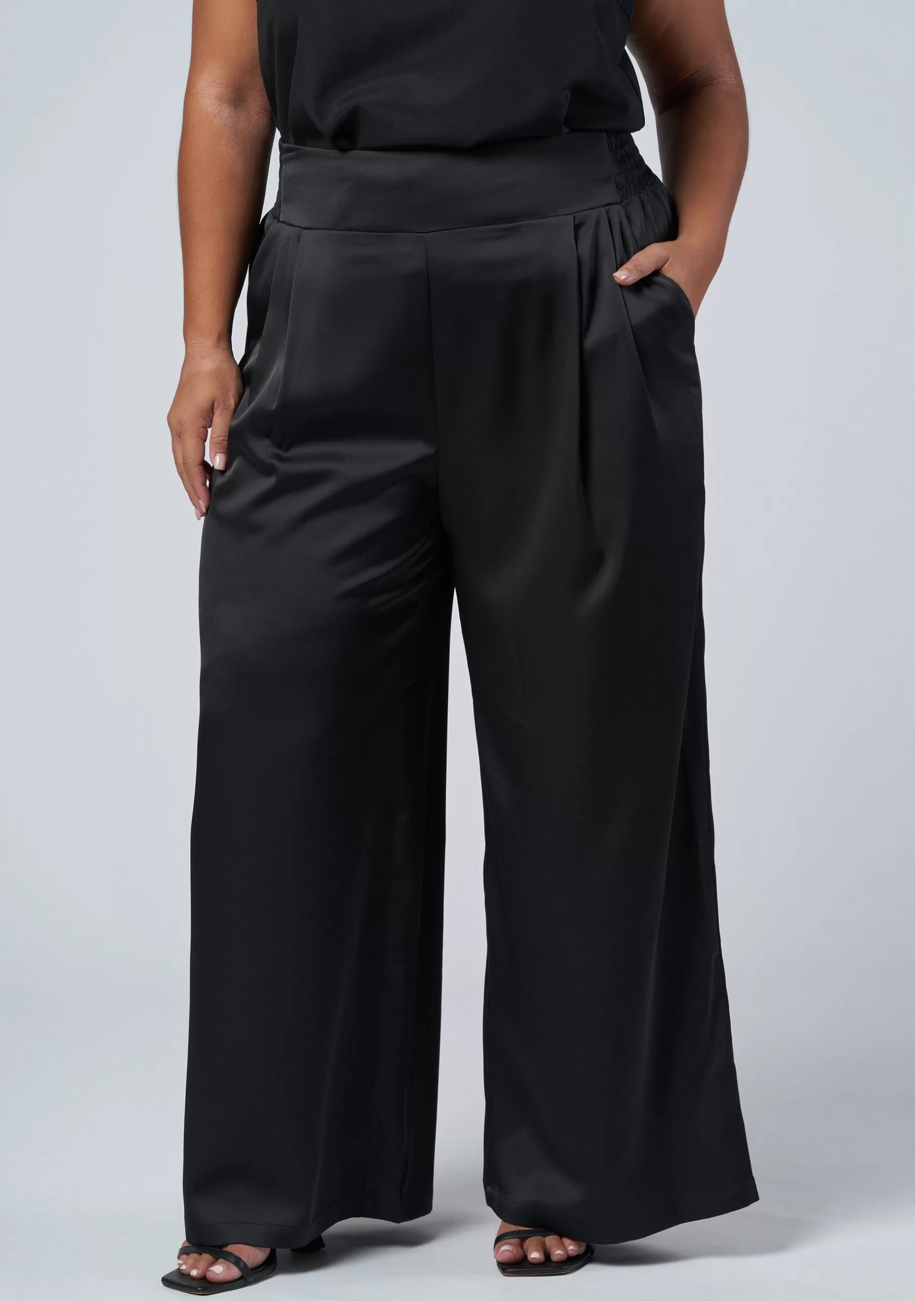 Curve Project Pants>Last Time Satin Pants