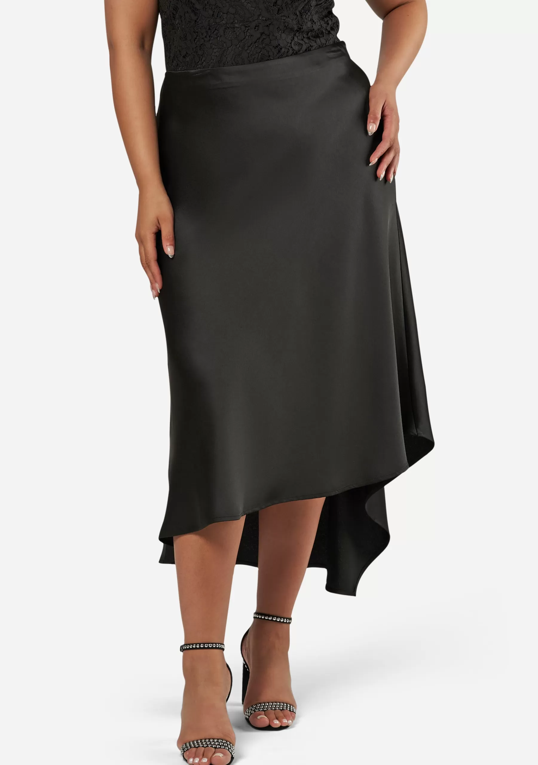 Curve Project Midi Skirts>Late Night Midi Skirt