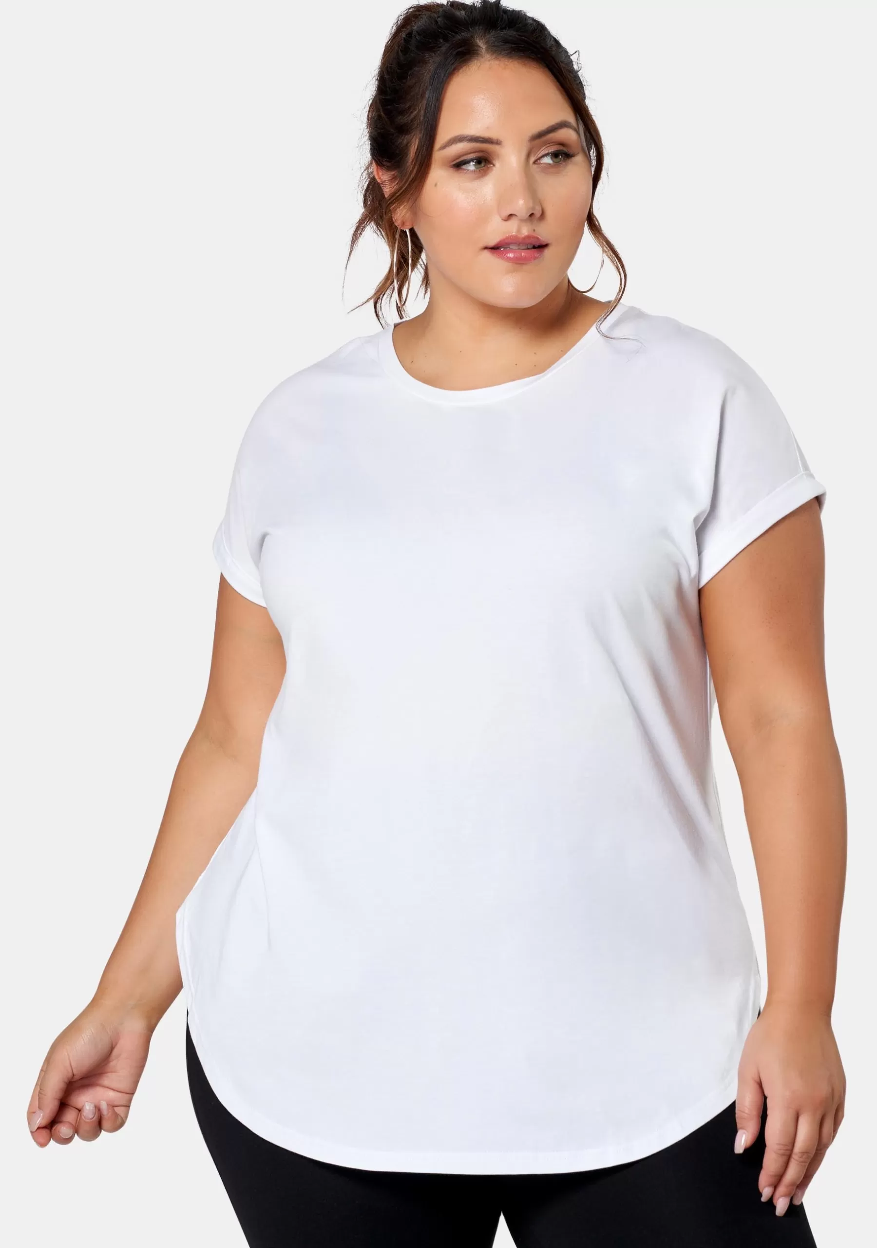 Curve Project T-Shirts>Lauren Longline Tee