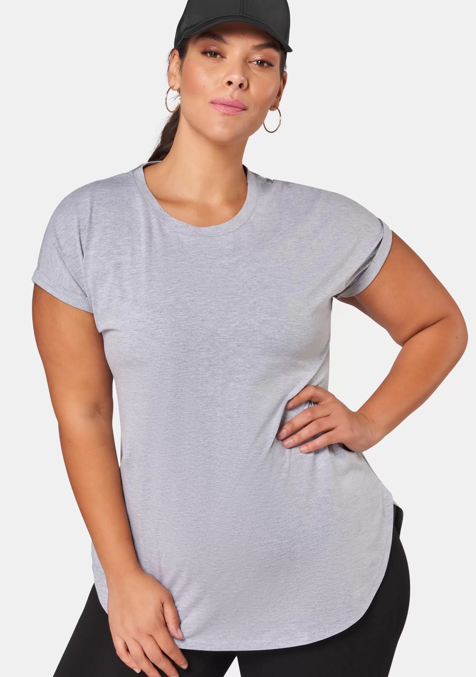 Curve Project T-Shirts>Lauren Longline Tee