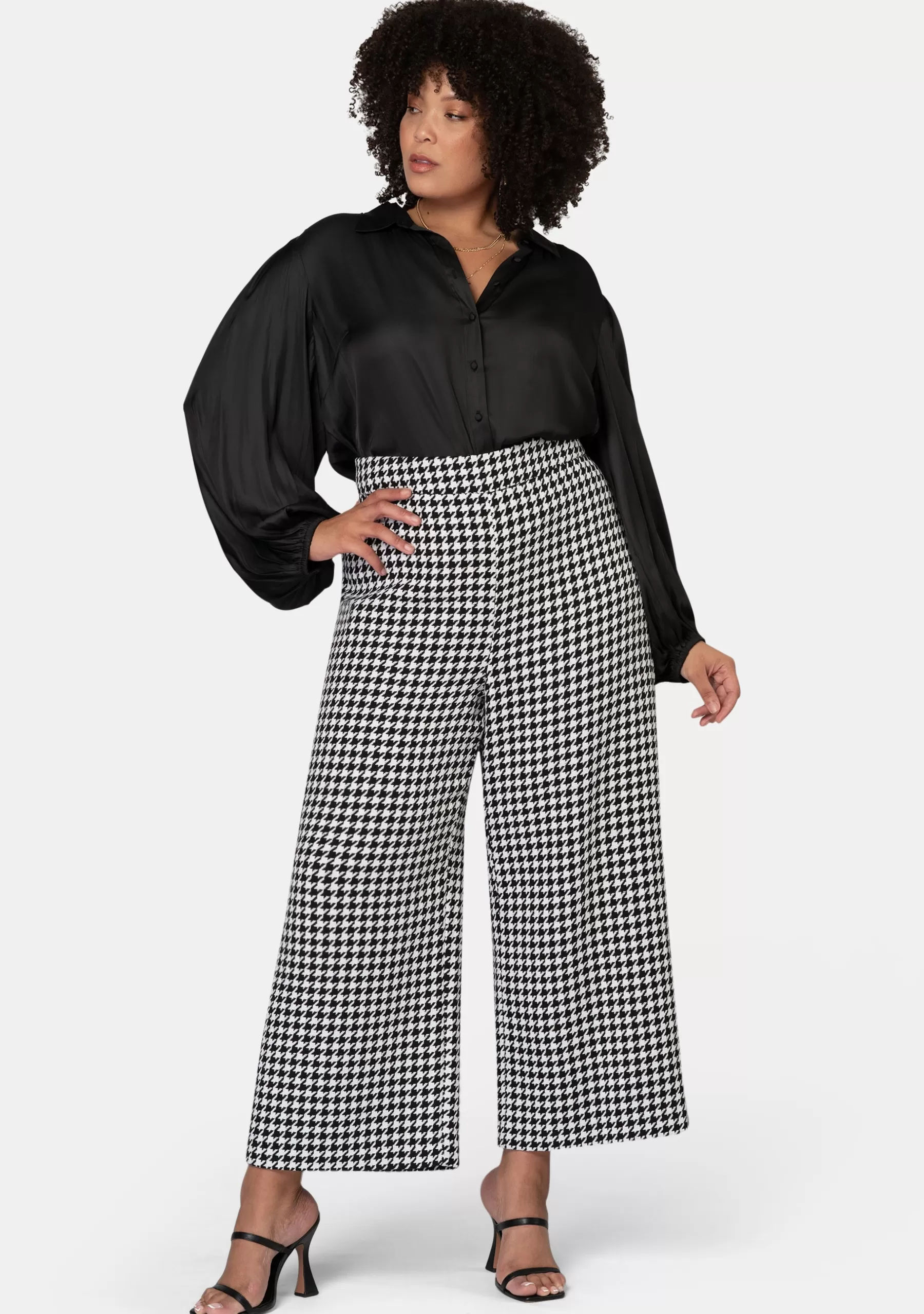 Curve Project Pants>Lila Wide Leg Pant