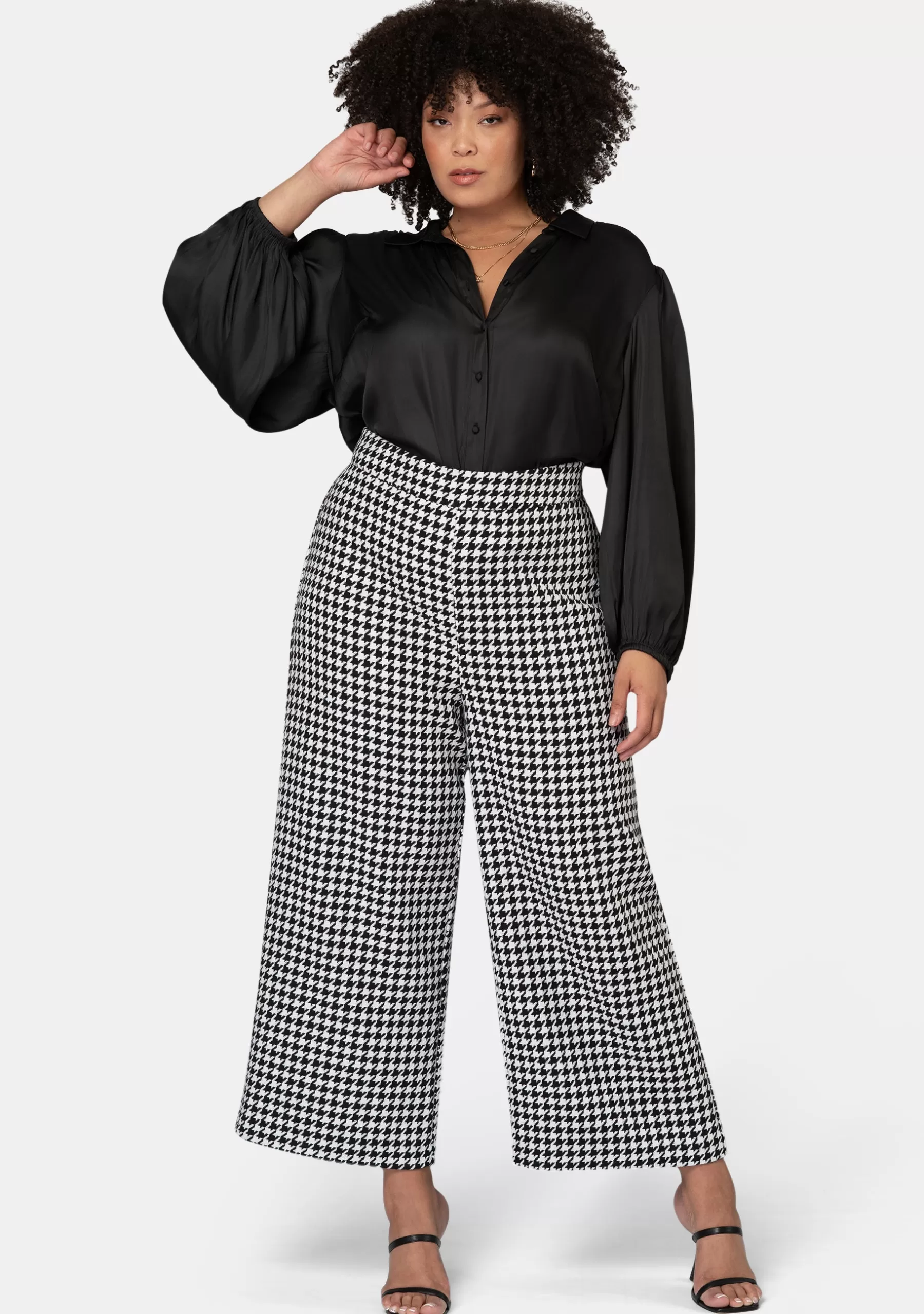 Curve Project Pants>Lila Wide Leg Pant