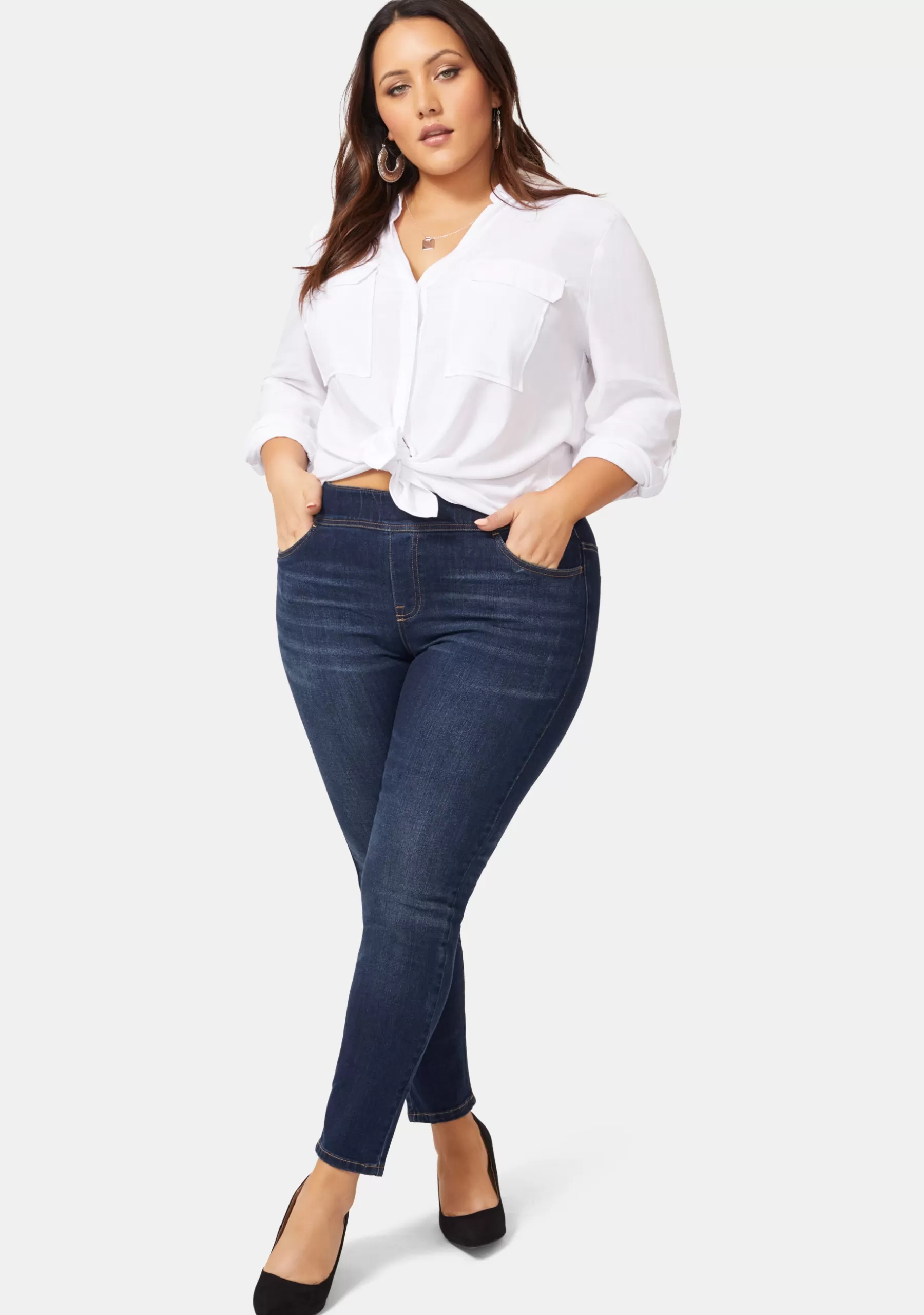 Curve Project Shirts & Blouses>Lizzy Soft Shirt