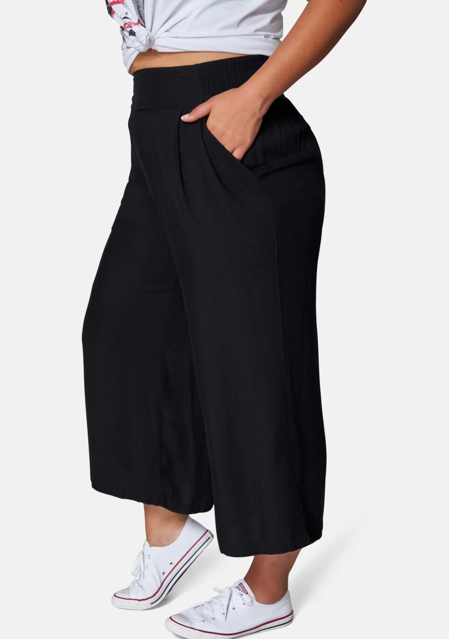 Curve Project Pants>Lonely Boy Wide Leg Pant