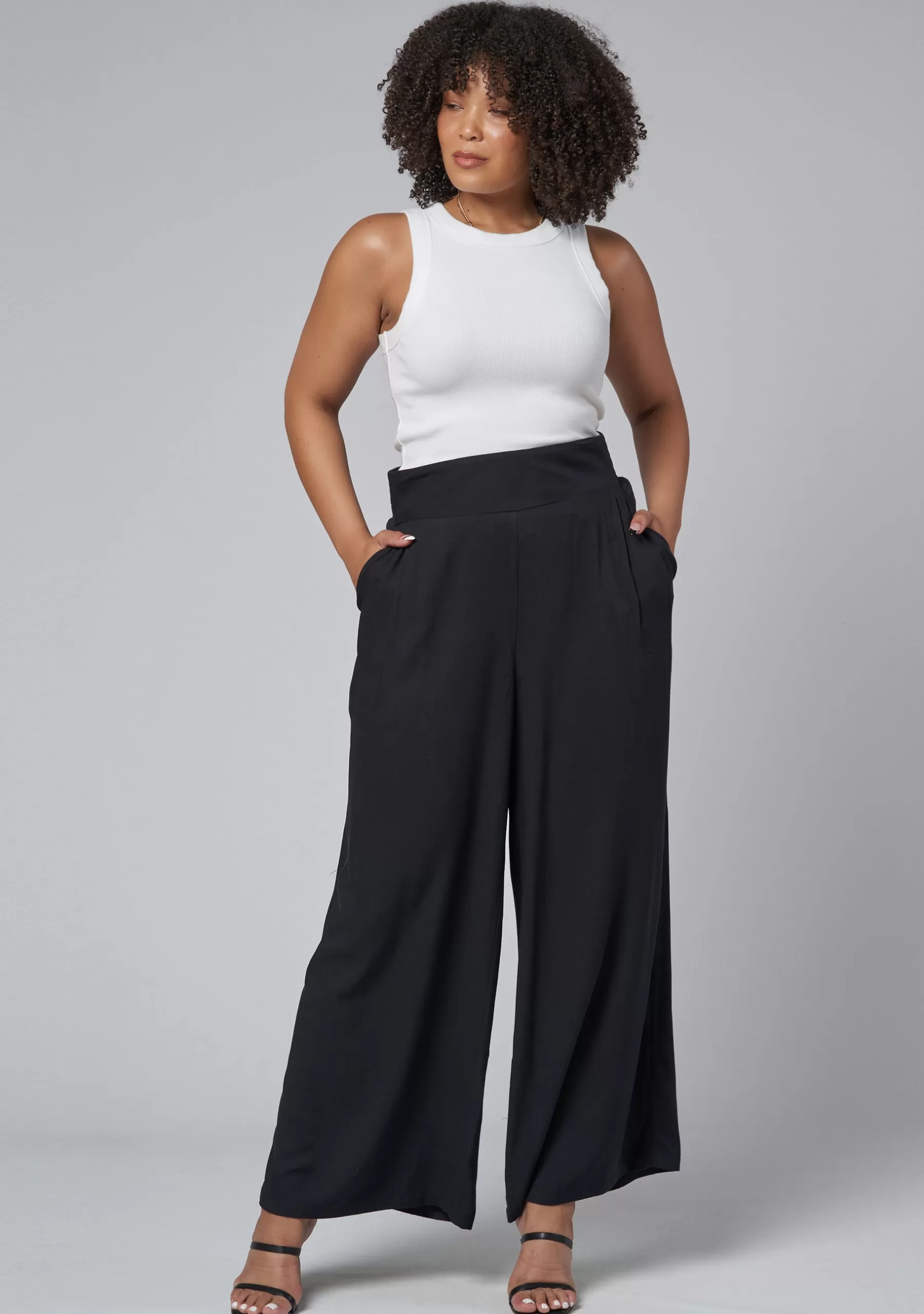 Curve Project Pants>Lonely Man Wide Leg Pant