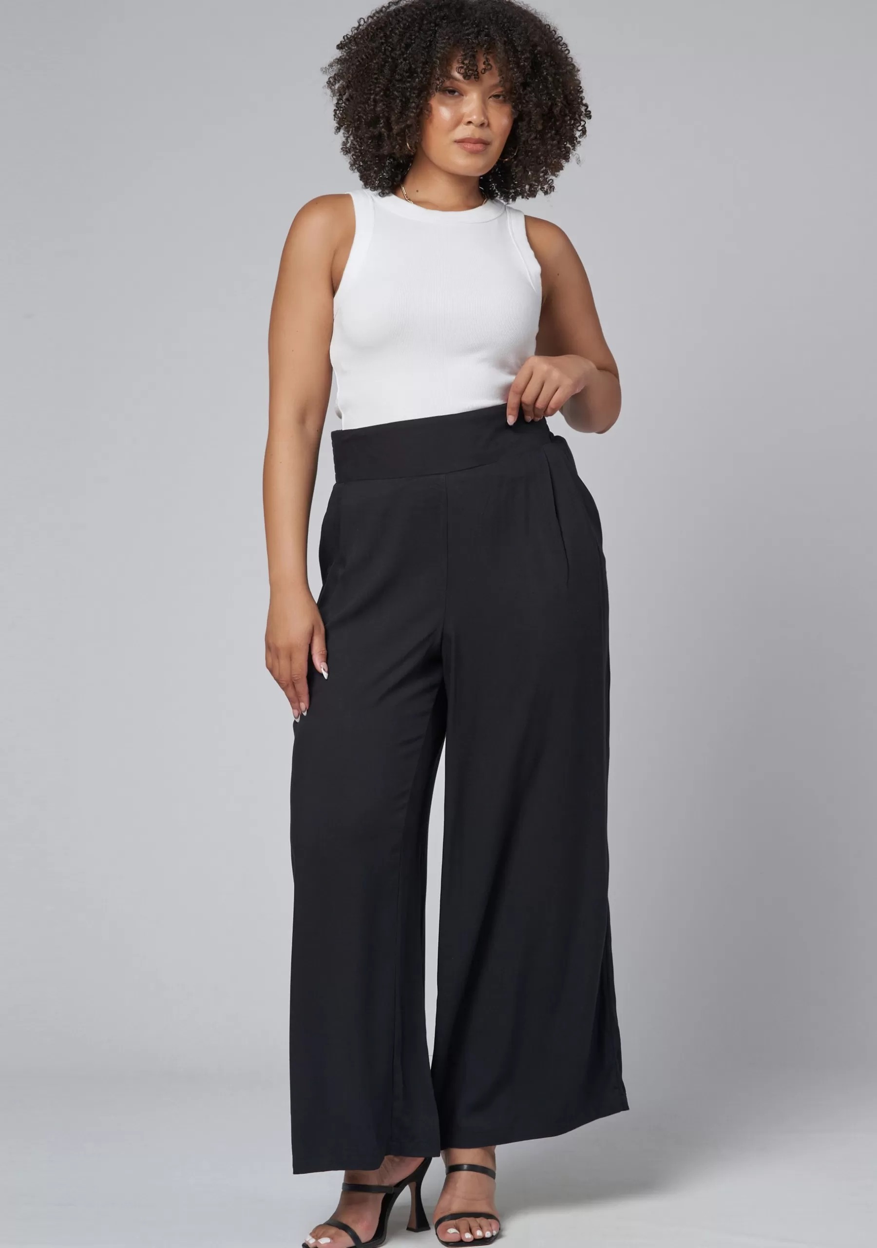Curve Project Pants>Lonely Man Wide Leg Pant