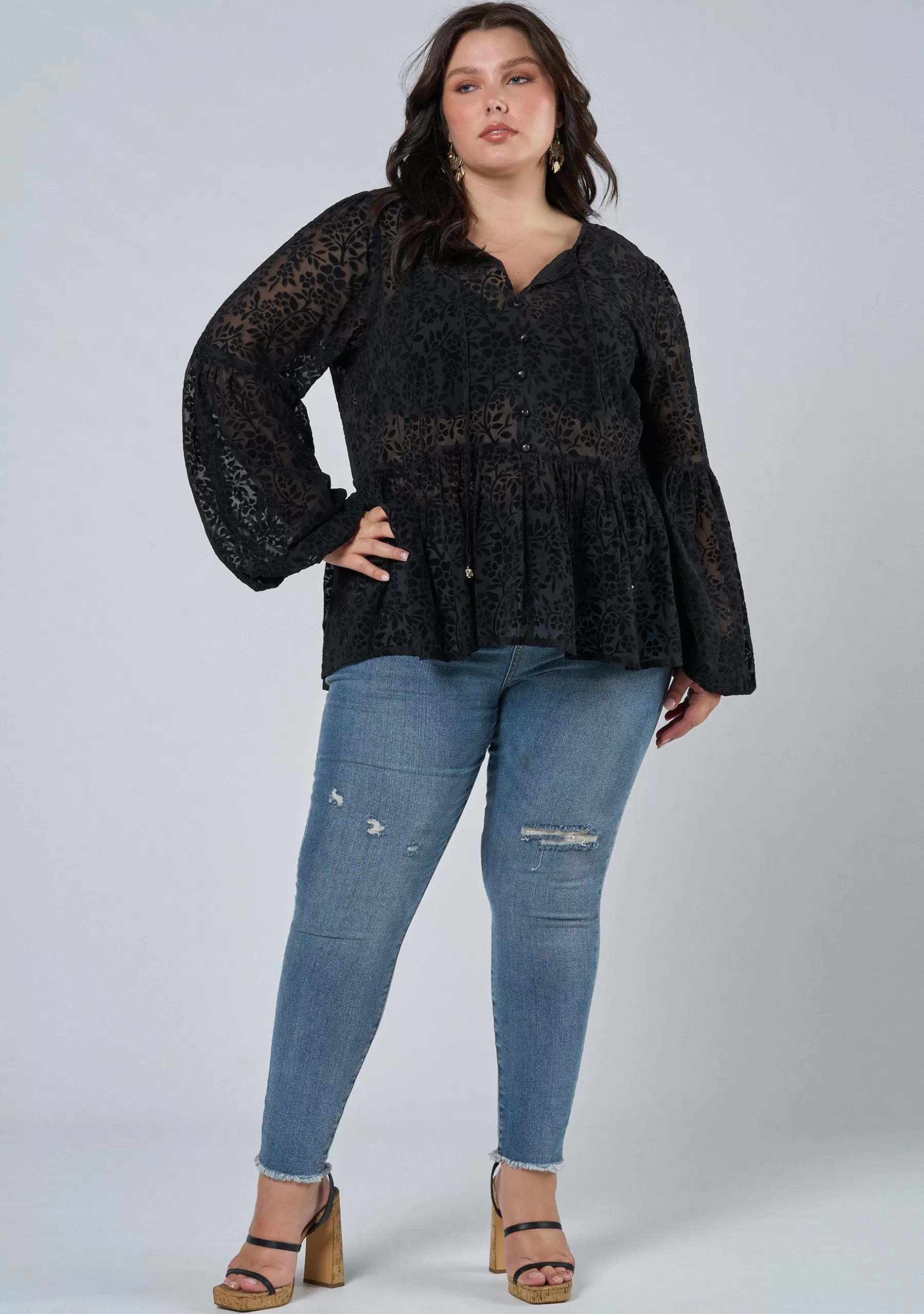 Curve Project Shirts & Blouses>Lotta Love Top