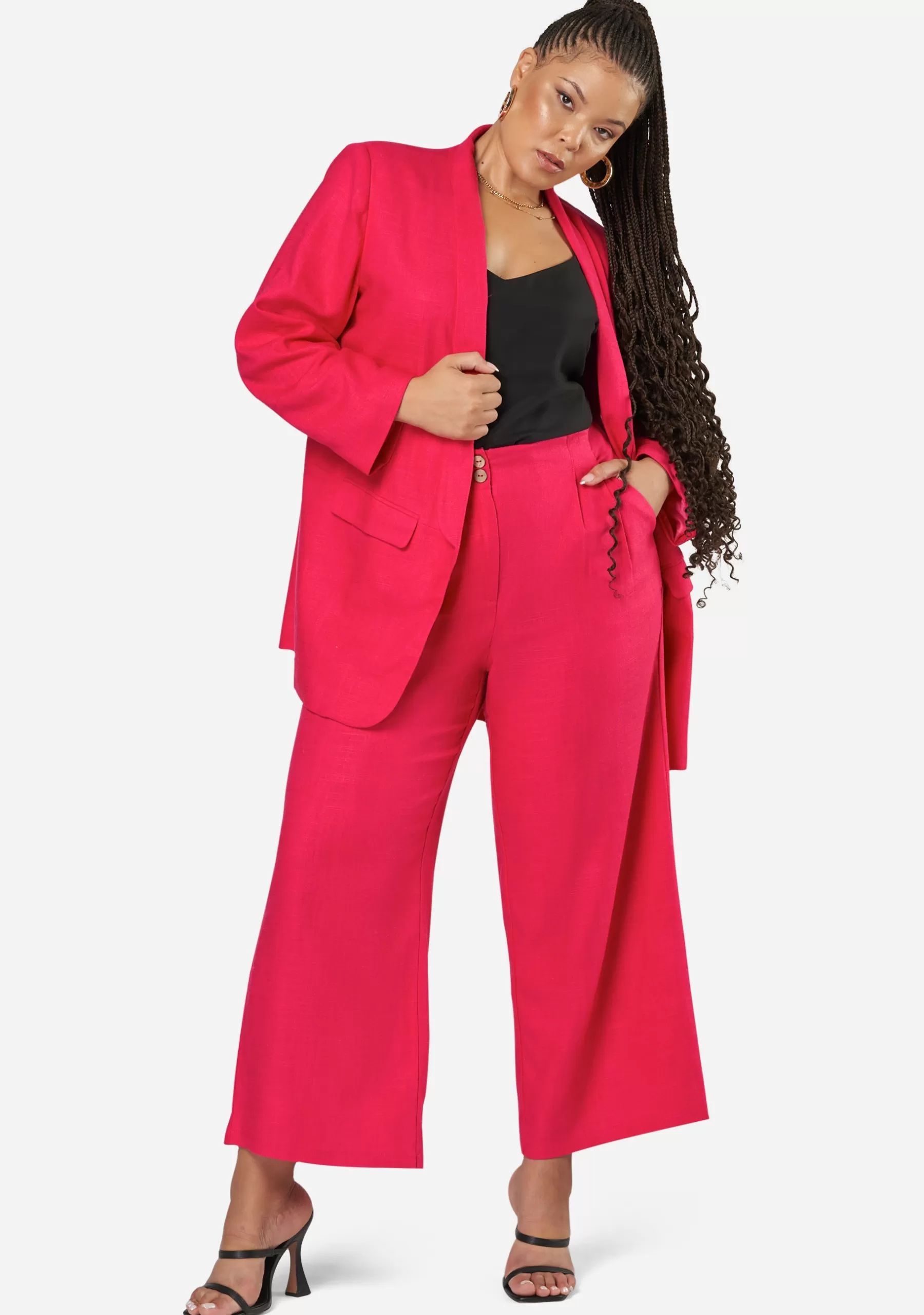 Curve Project Pants>Lottie Linen Pants