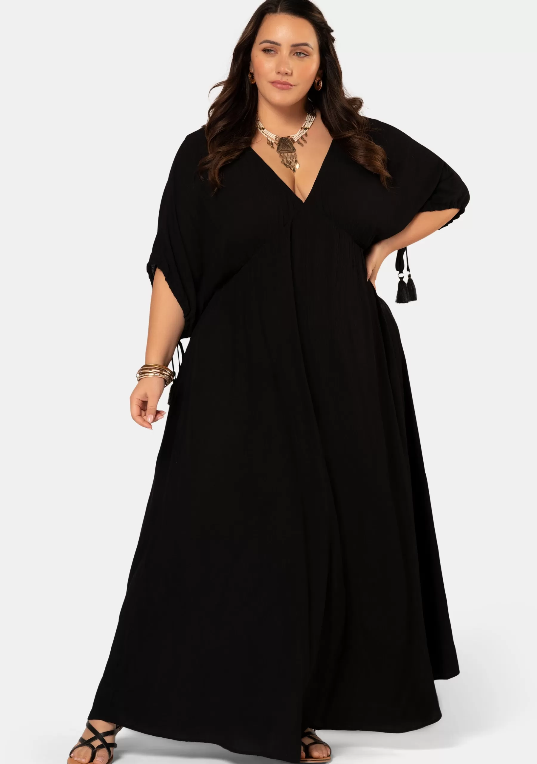 Curve Project Boho Dresses | Black Dresses>Love Spice Maxi Dress