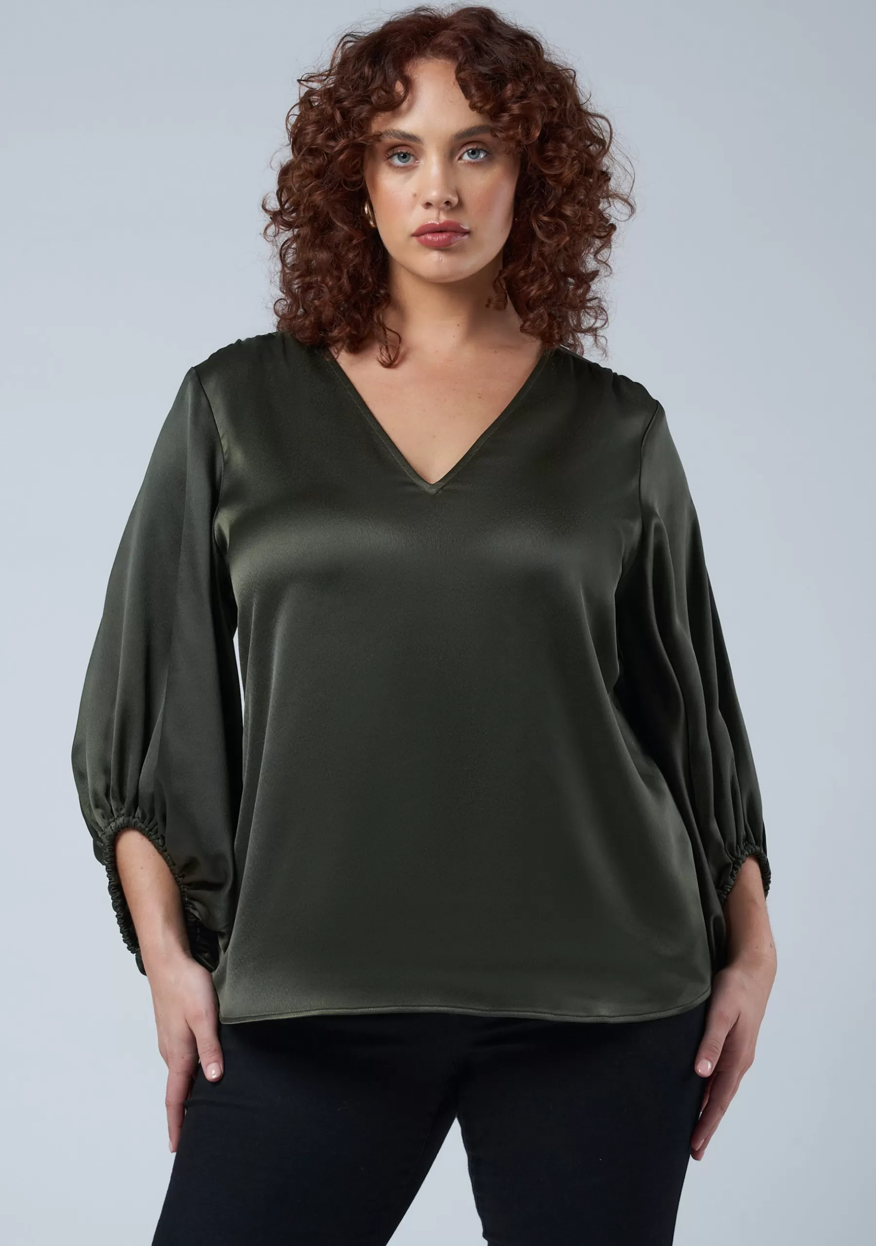 Curve Project Shirts & Blouses>Lover Boy Blouse