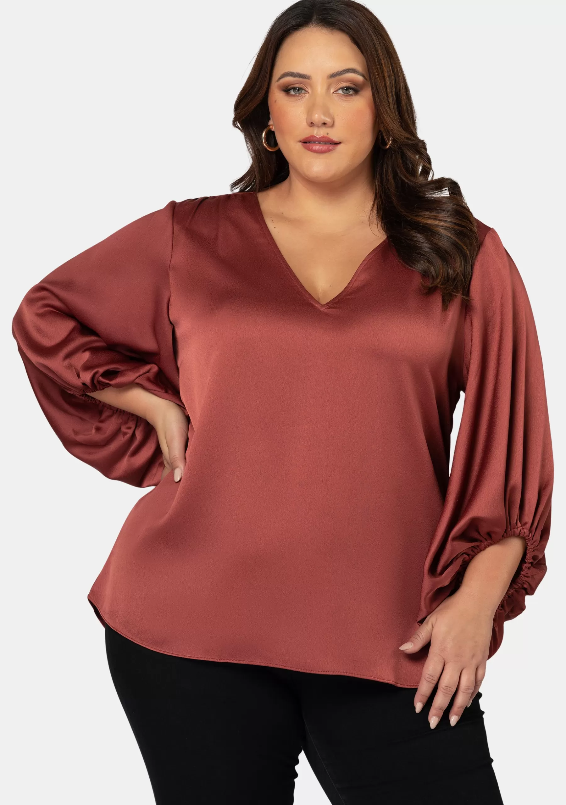 Curve Project Shirts & Blouses>Lover Boy Blouse