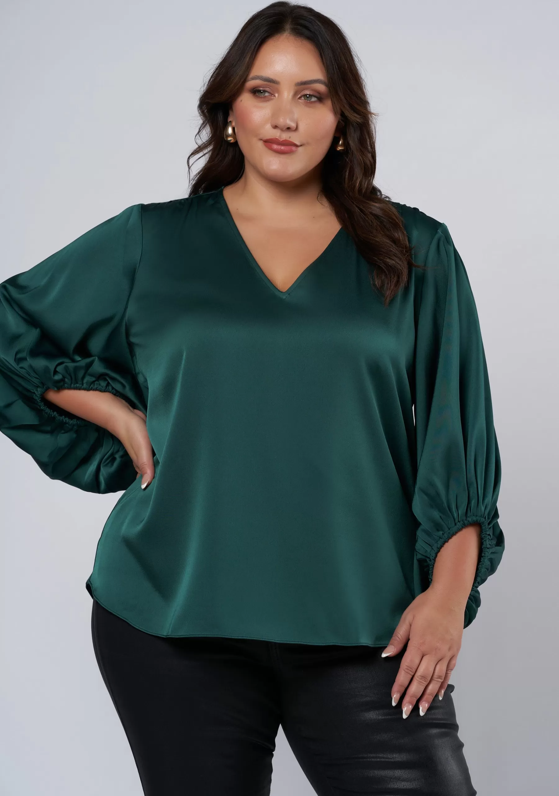 Curve Project Shirts & Blouses>Lover Boy Blouse