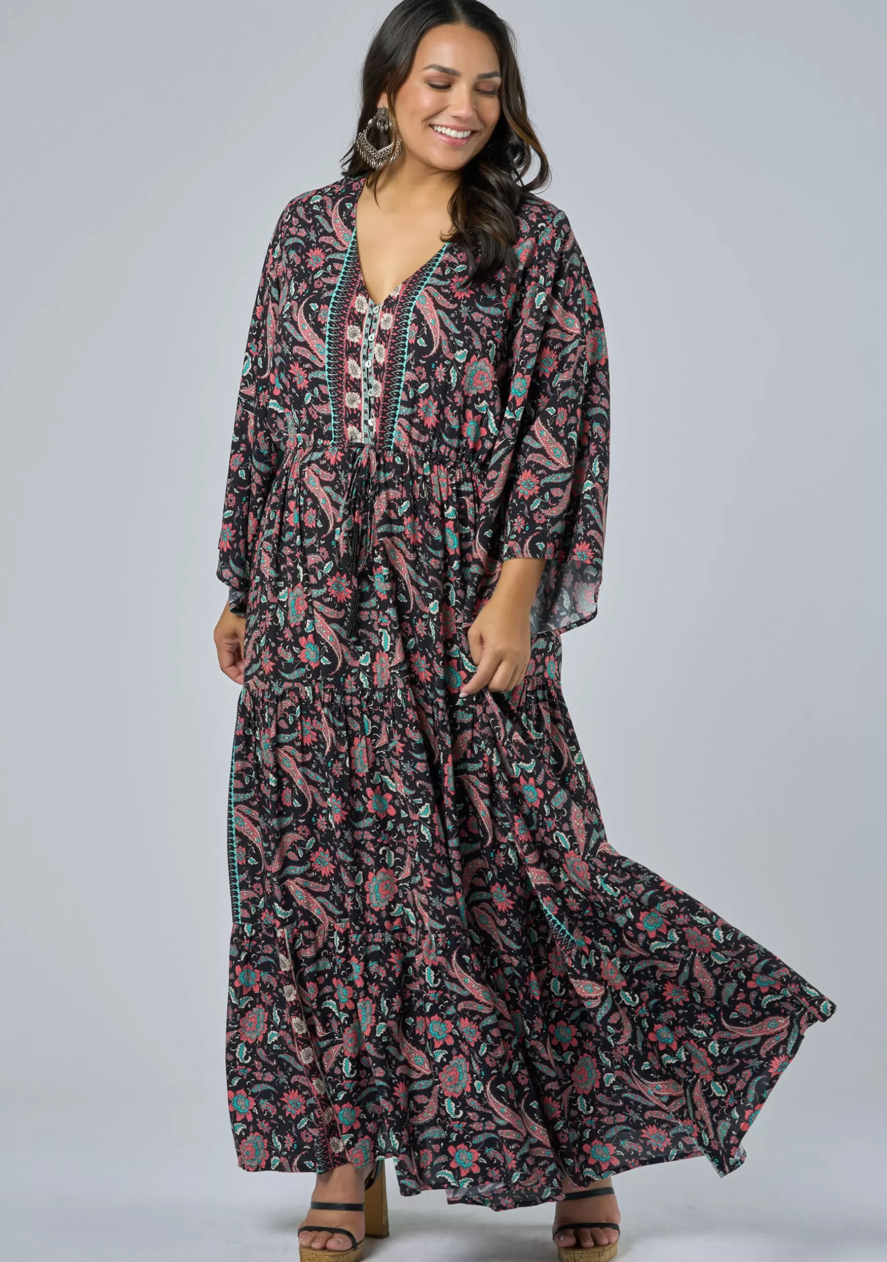 Curve Project Boho Dresses | Maxi Dresses>Luna Nights Maxi Dress