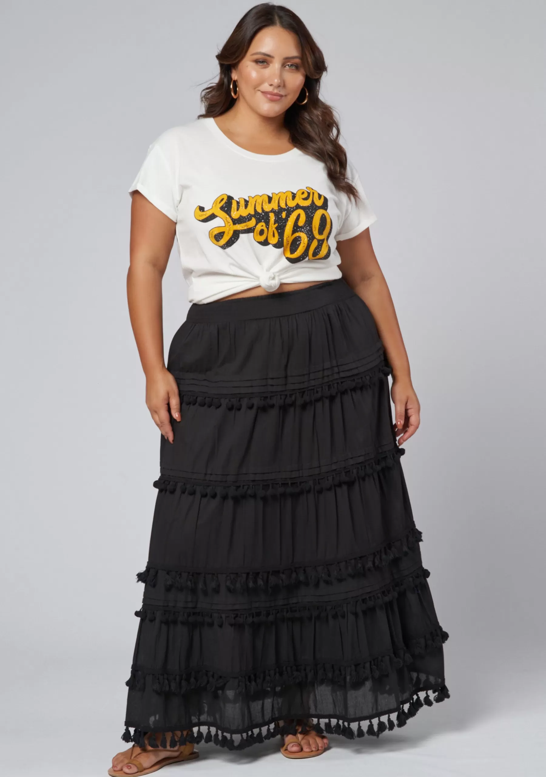 Curve Project Maxi Skirts>Malibu Maxi Skirt