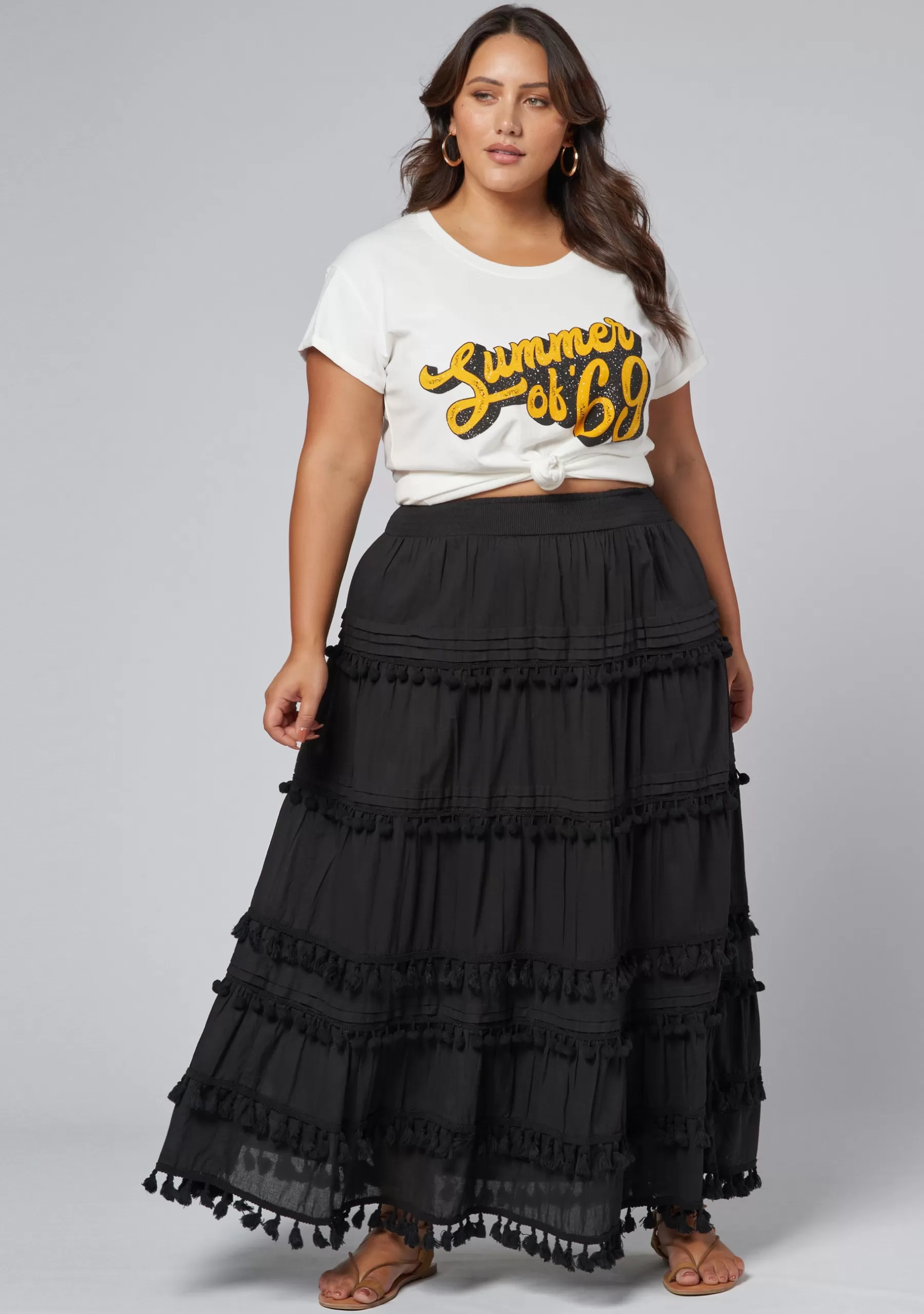 Curve Project Maxi Skirts>Malibu Maxi Skirt