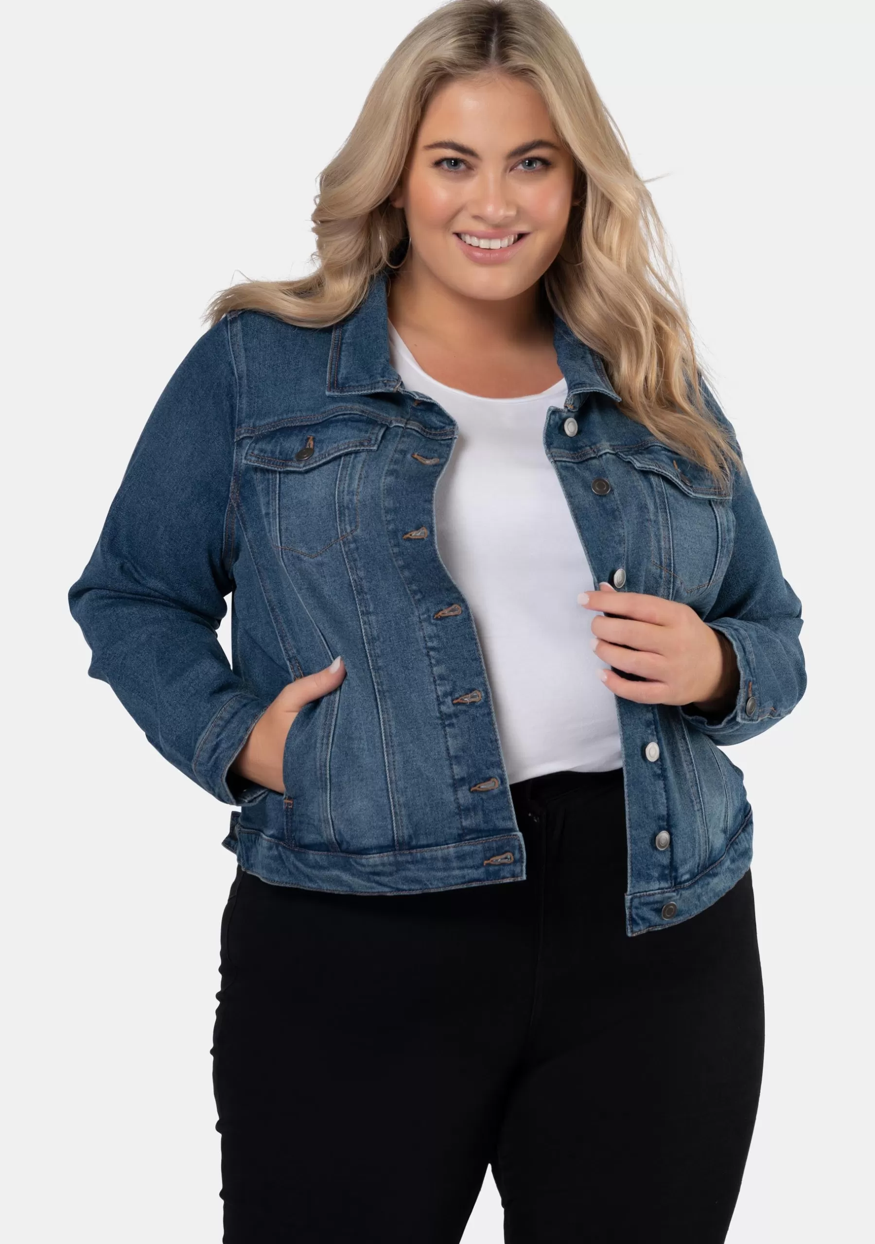 Curve Project Jackets & Coats | Denim>Margot Denim Jacket