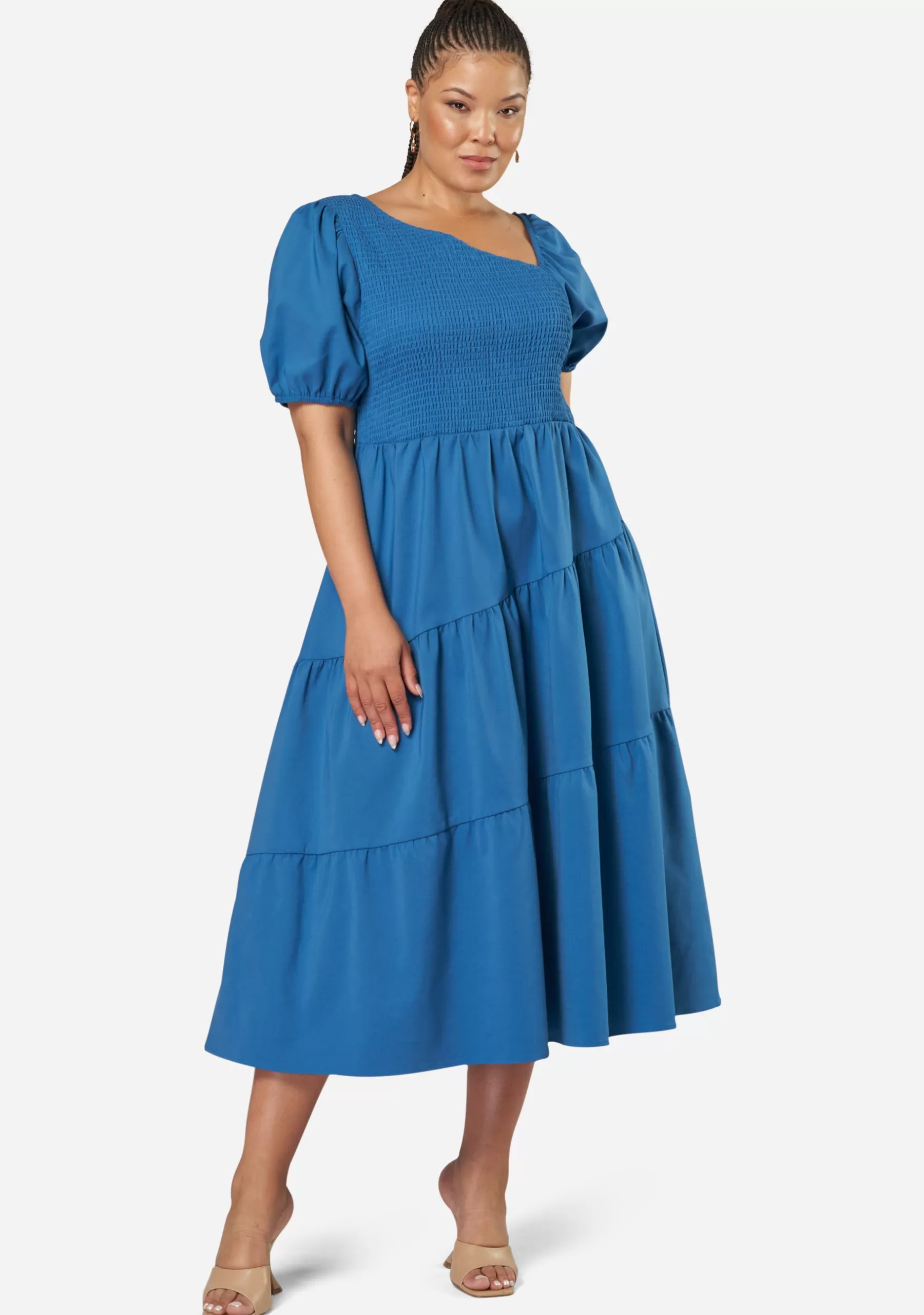 Curve Project Midi Dresses | Maxi Dresses>Miley Asymmetric Midi Dress