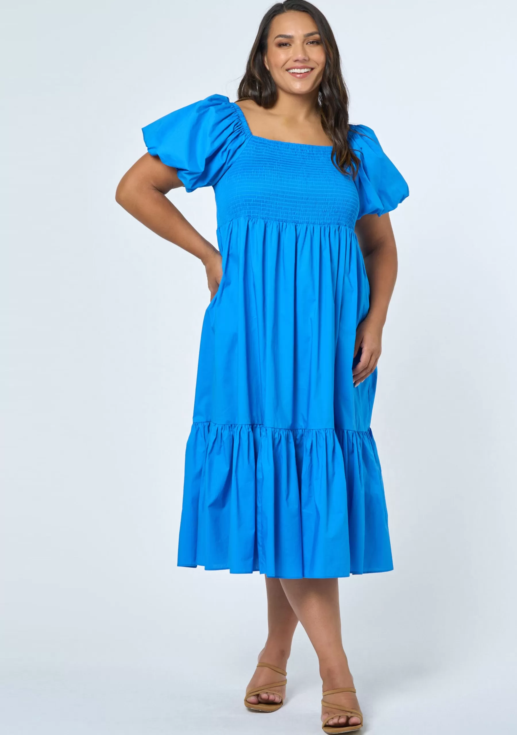 Curve Project Midi Dresses>Morgan Midi Dress