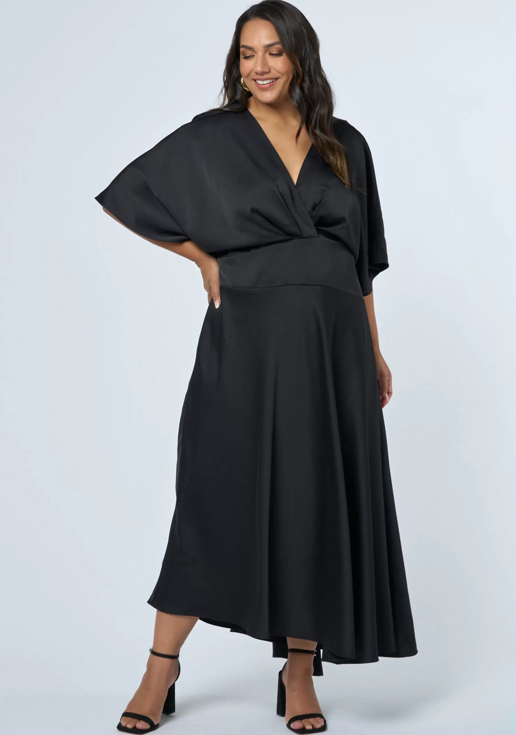 Curve Project Black Dresses | Midi Dresses>My Boo Midi Dress