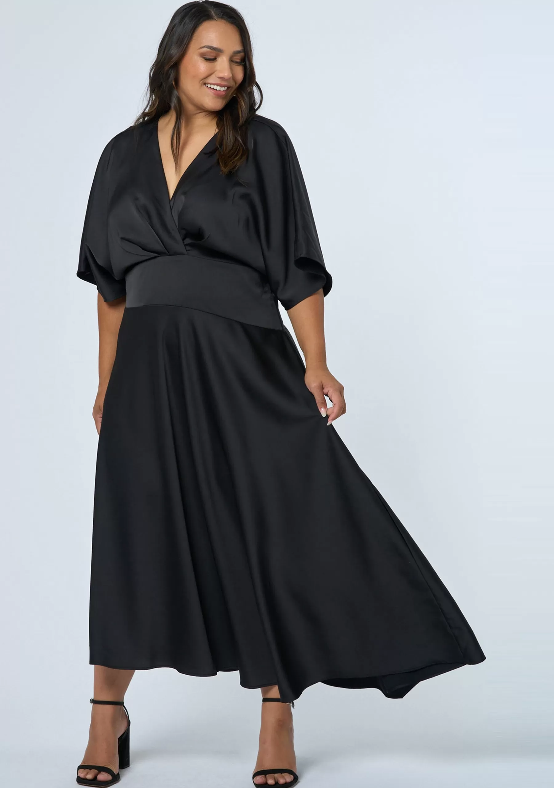 Curve Project Black Dresses | Midi Dresses>My Boo Midi Dress