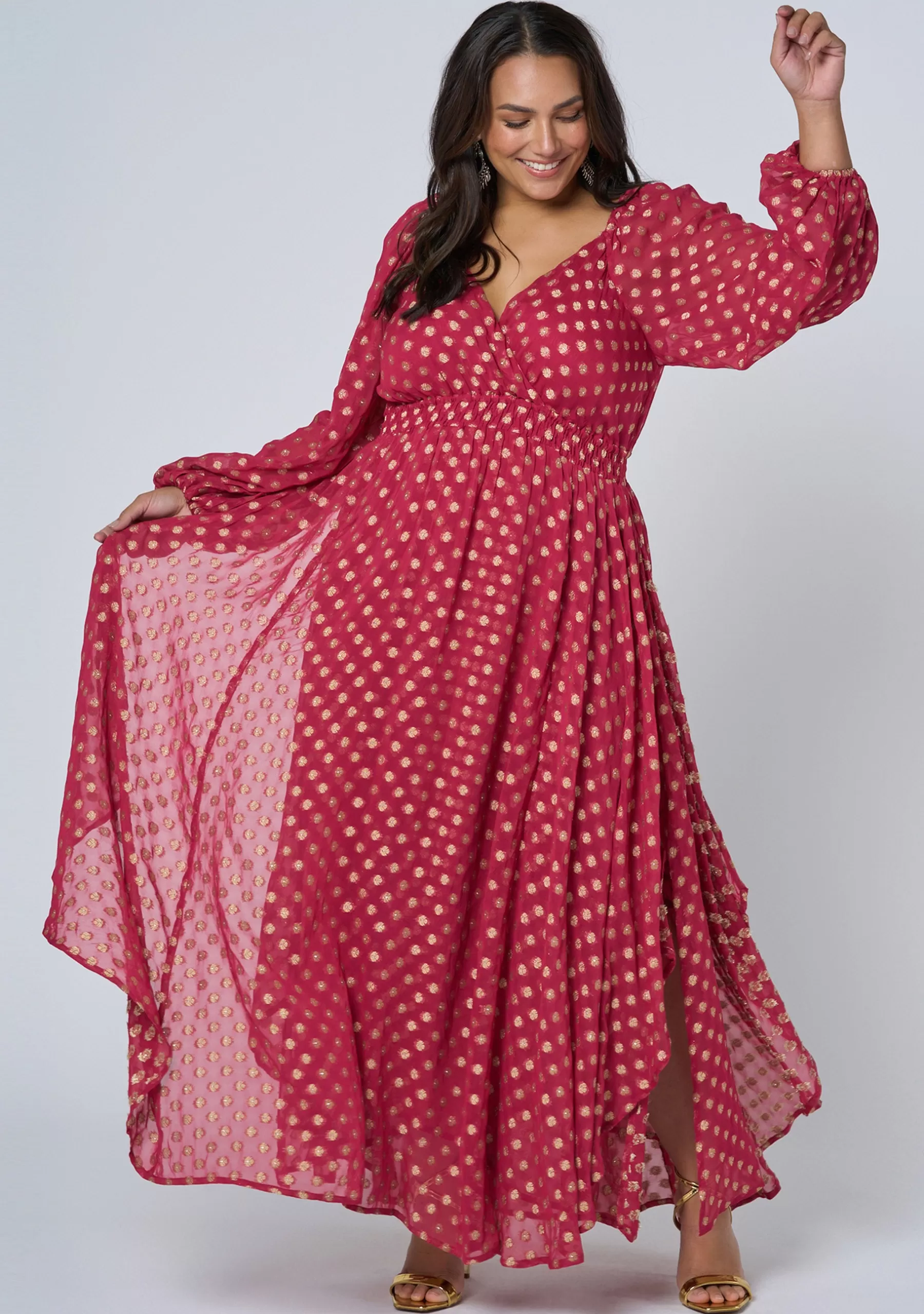 Curve Project Boho Dresses | Maxi Dresses>Mystic Moonlight Maxi Dress