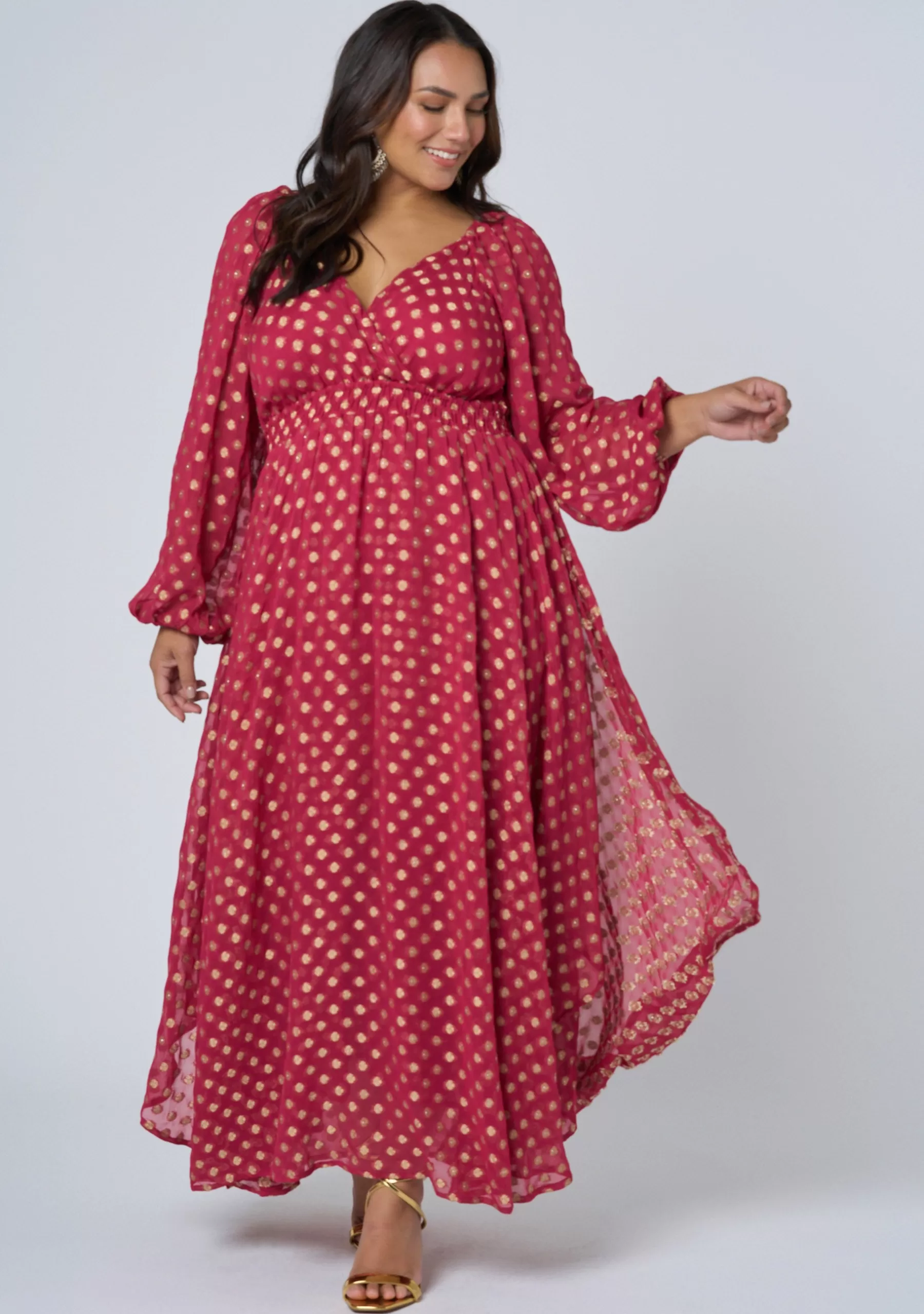 Curve Project Boho Dresses | Maxi Dresses>Mystic Moonlight Maxi Dress