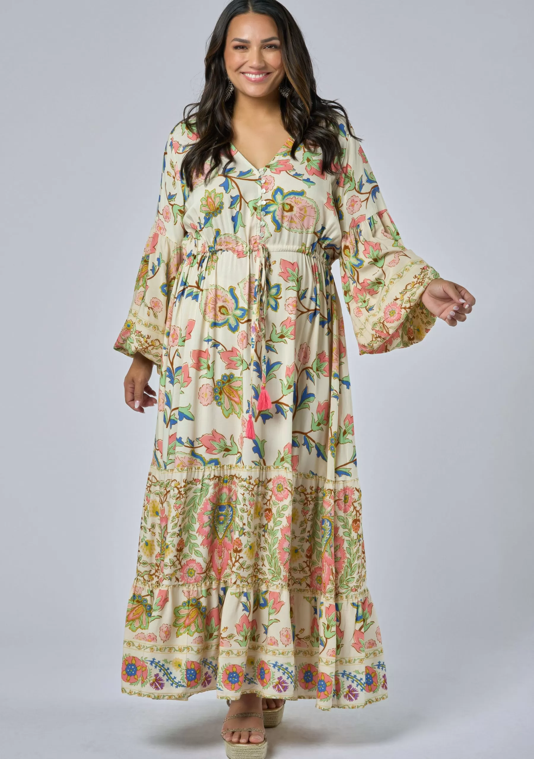 Curve Project Boho Dresses | Maxi Dresses>Nomadic Maxi Dress