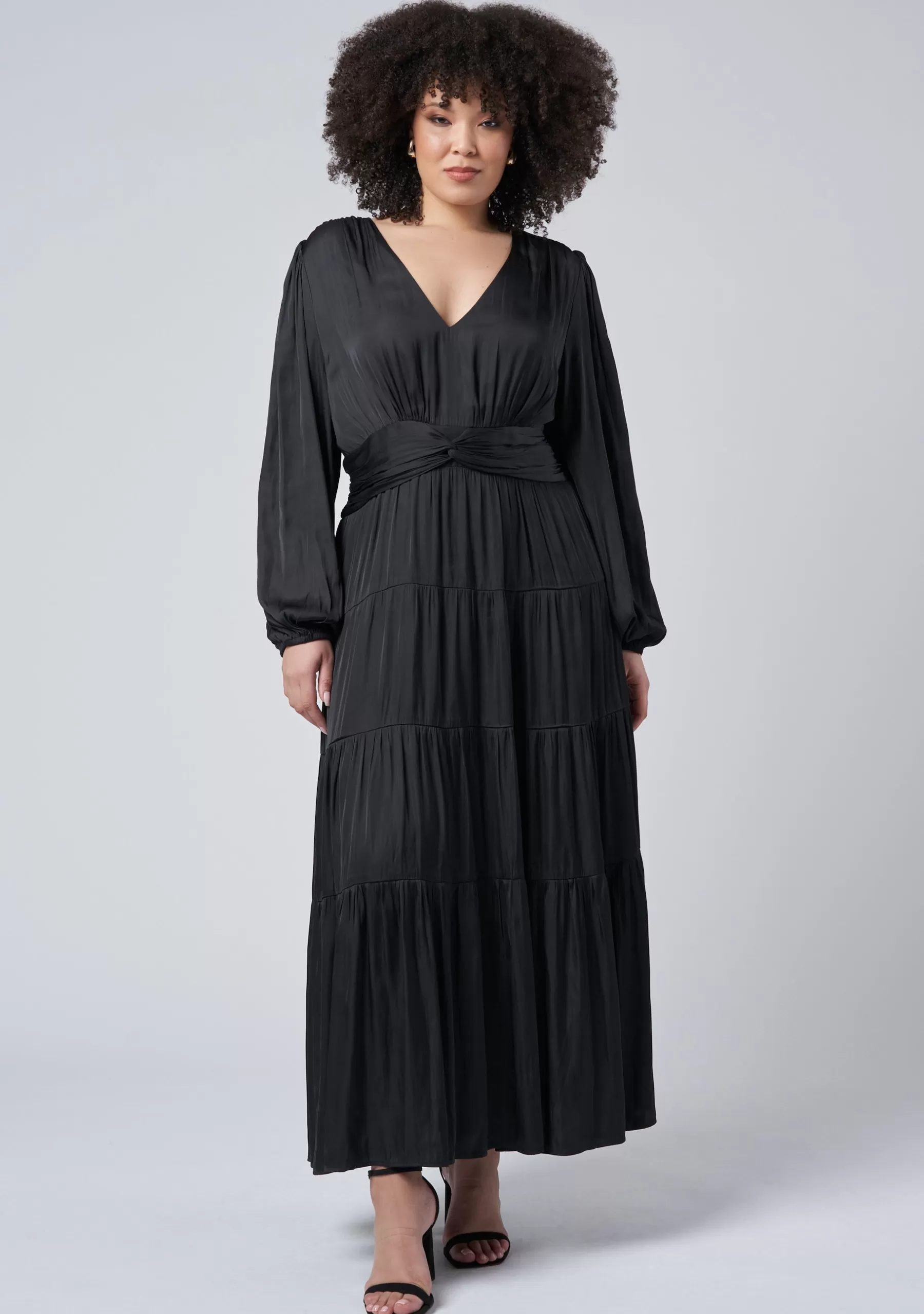 Curve Project Black Dresses | Maxi Dresses>Nothing But You Maxi Dress