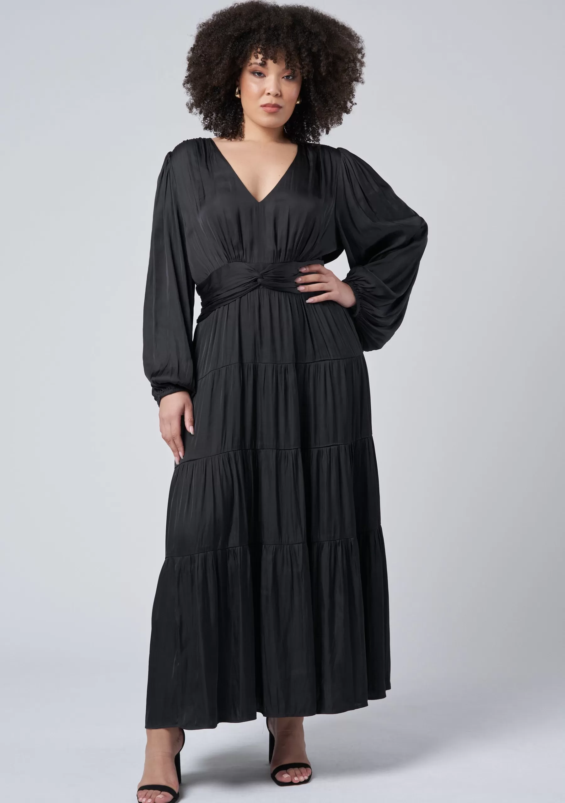 Curve Project Black Dresses | Maxi Dresses>Nothing But You Maxi Dress