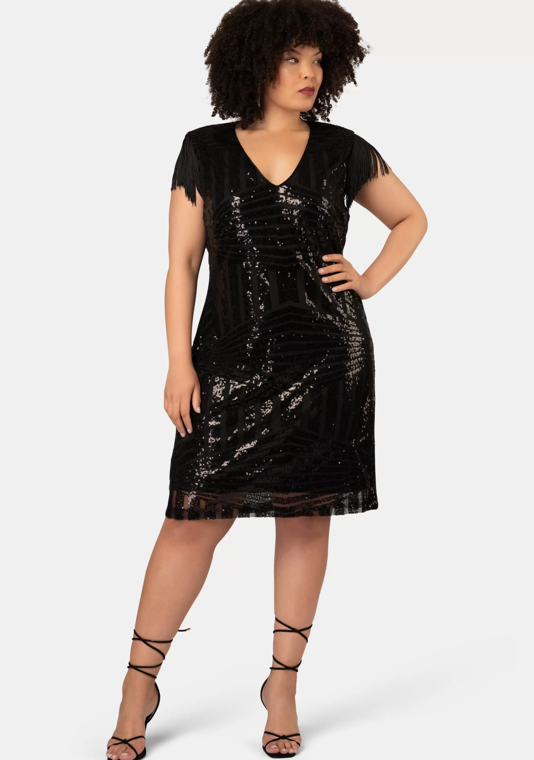 Curve Project Sequin Dresses | Party Dresses>Over The Top Sequin Mini Dress