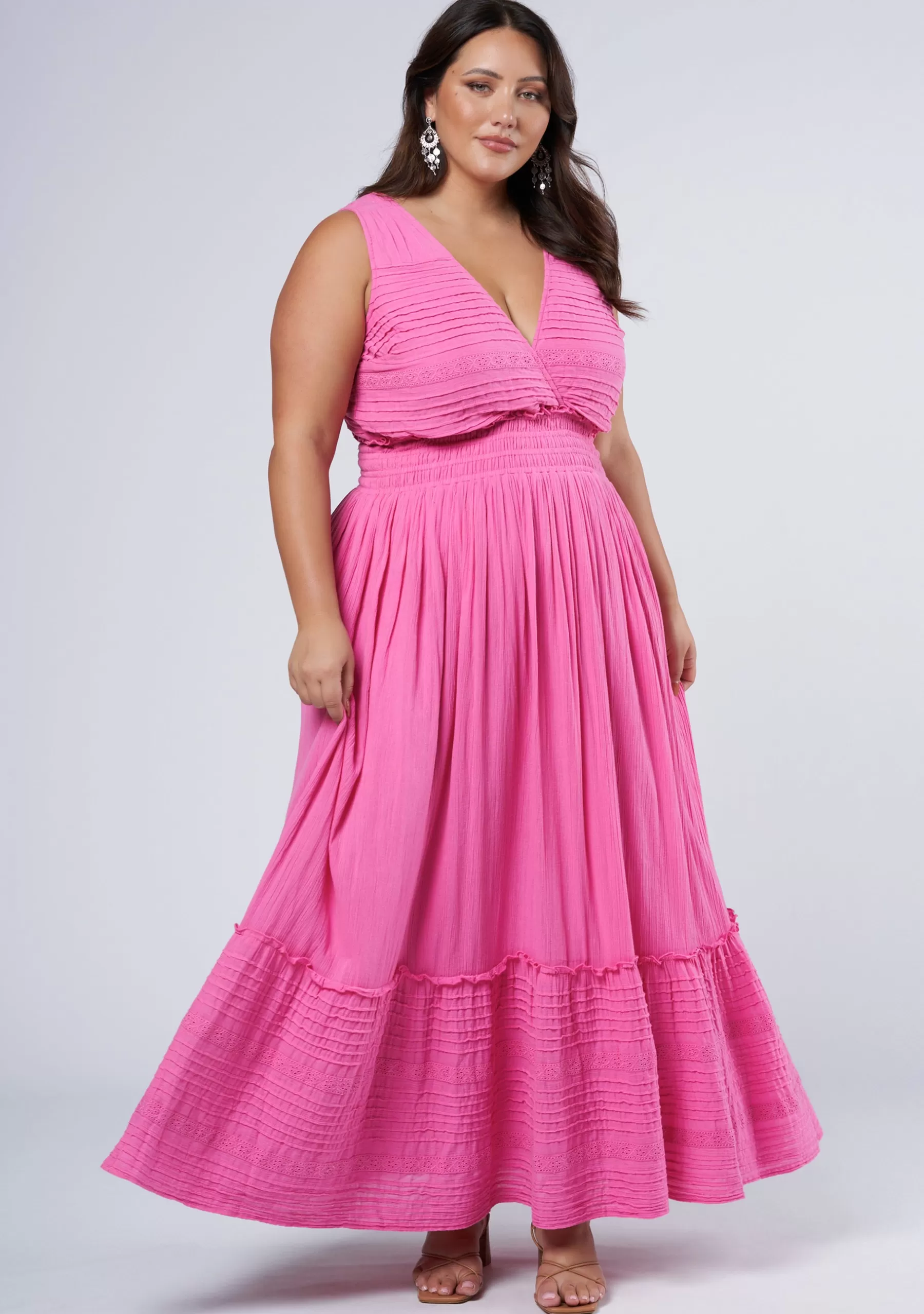 Curve Project Maxi Dresses>Positano Maxi Dress