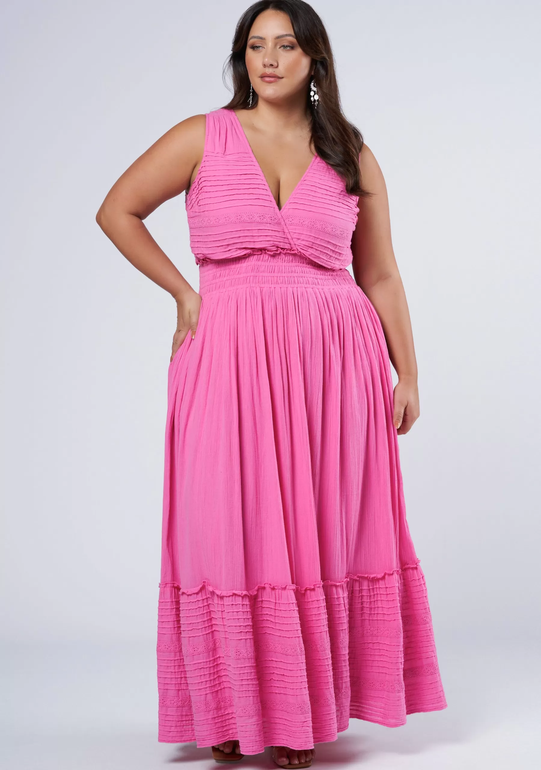 Curve Project Maxi Dresses>Positano Maxi Dress