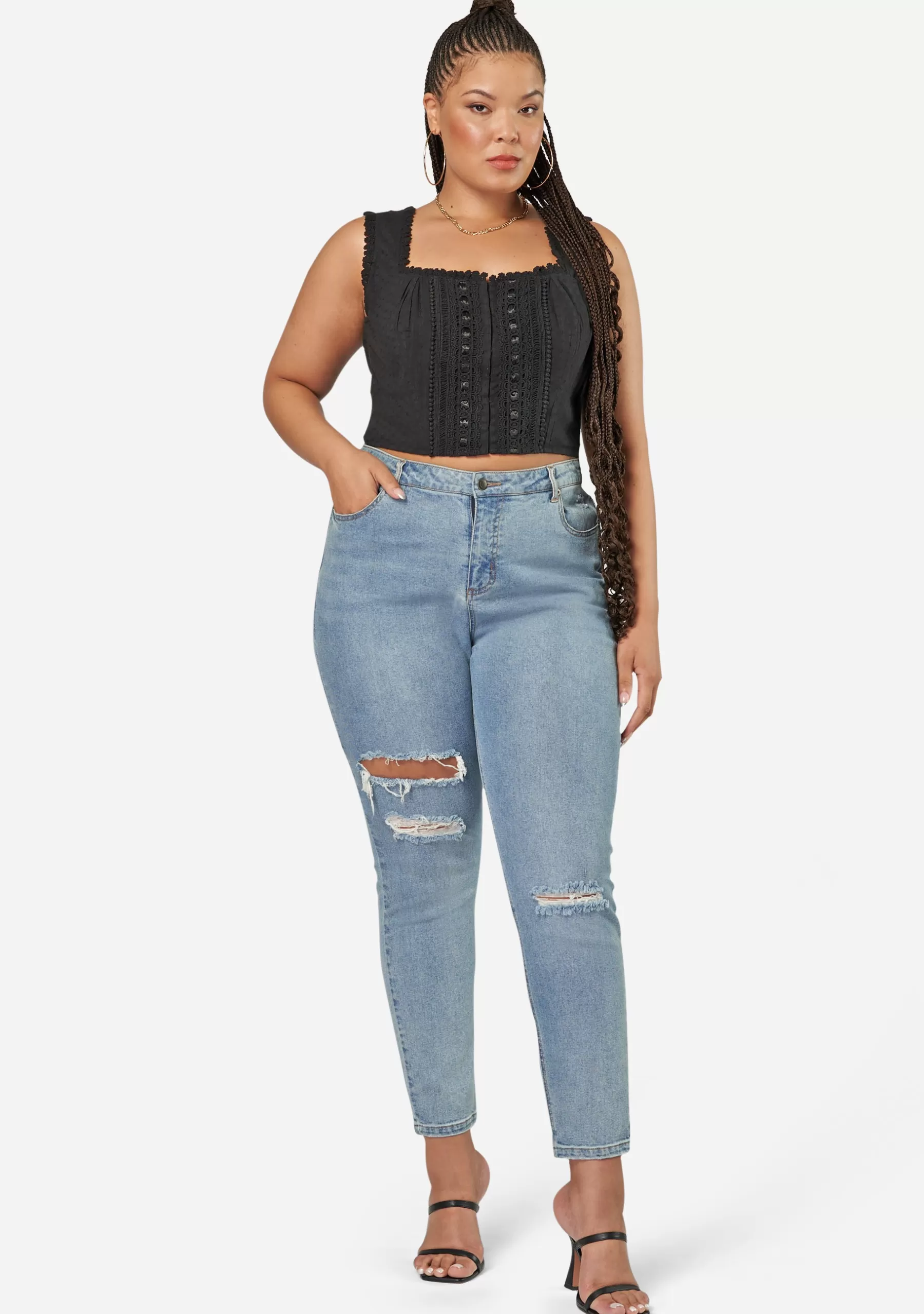 Curve Project Shirts & Blouses>Resentful Corset Top