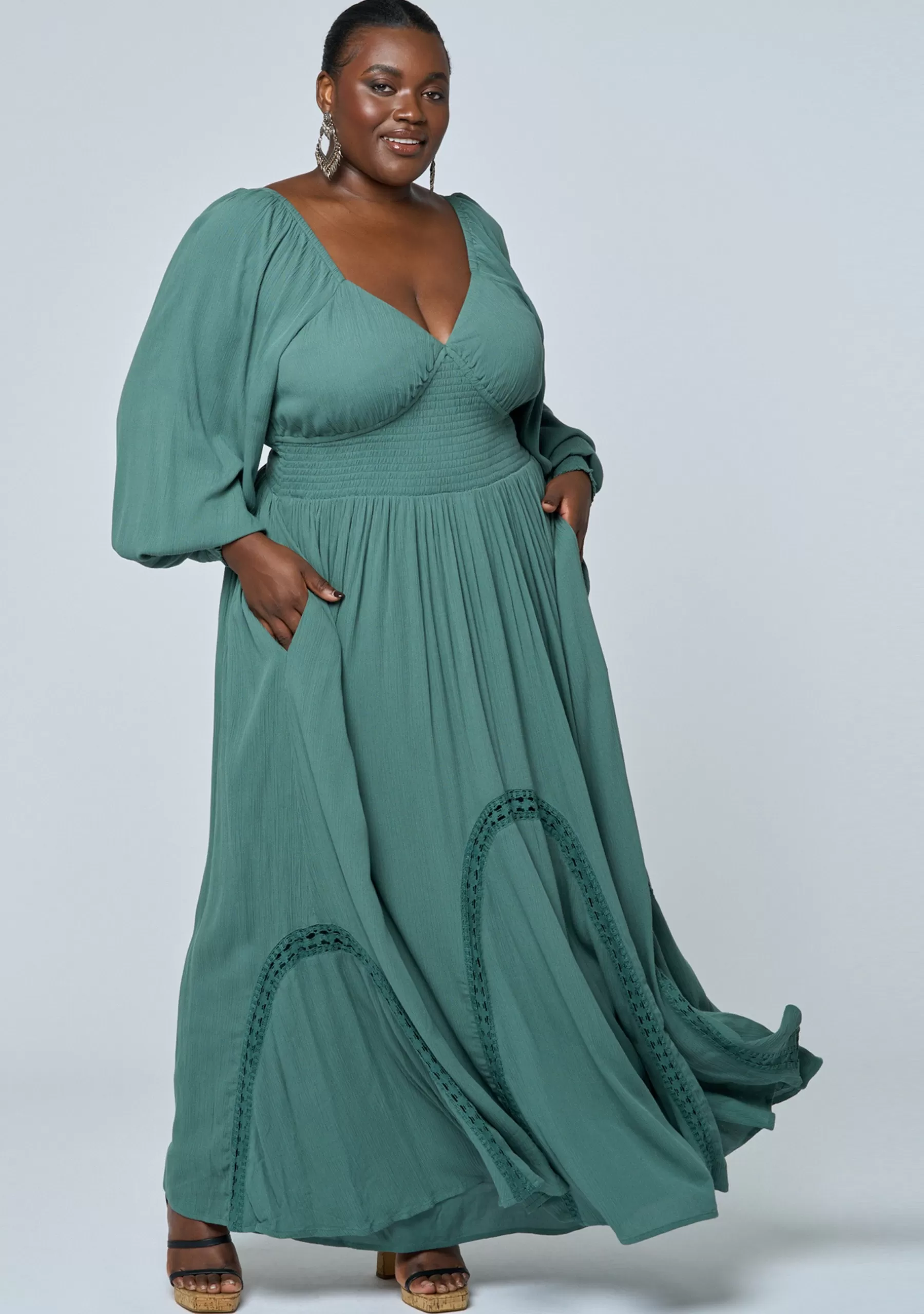 Curve Project Boho Dresses | Maxi Dresses>Rock Steady Maxi Dress