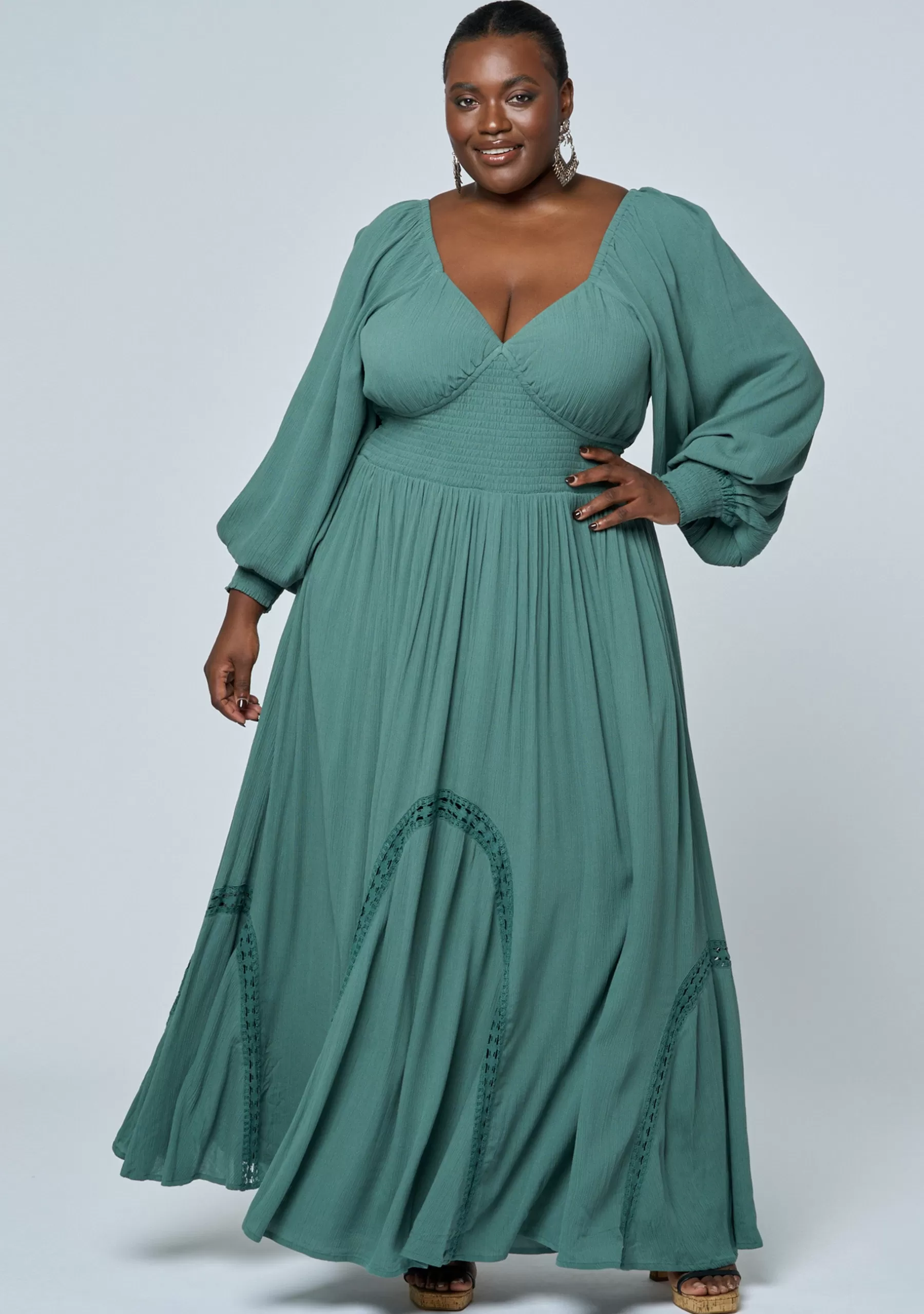 Curve Project Boho Dresses | Maxi Dresses>Rock Steady Maxi Dress