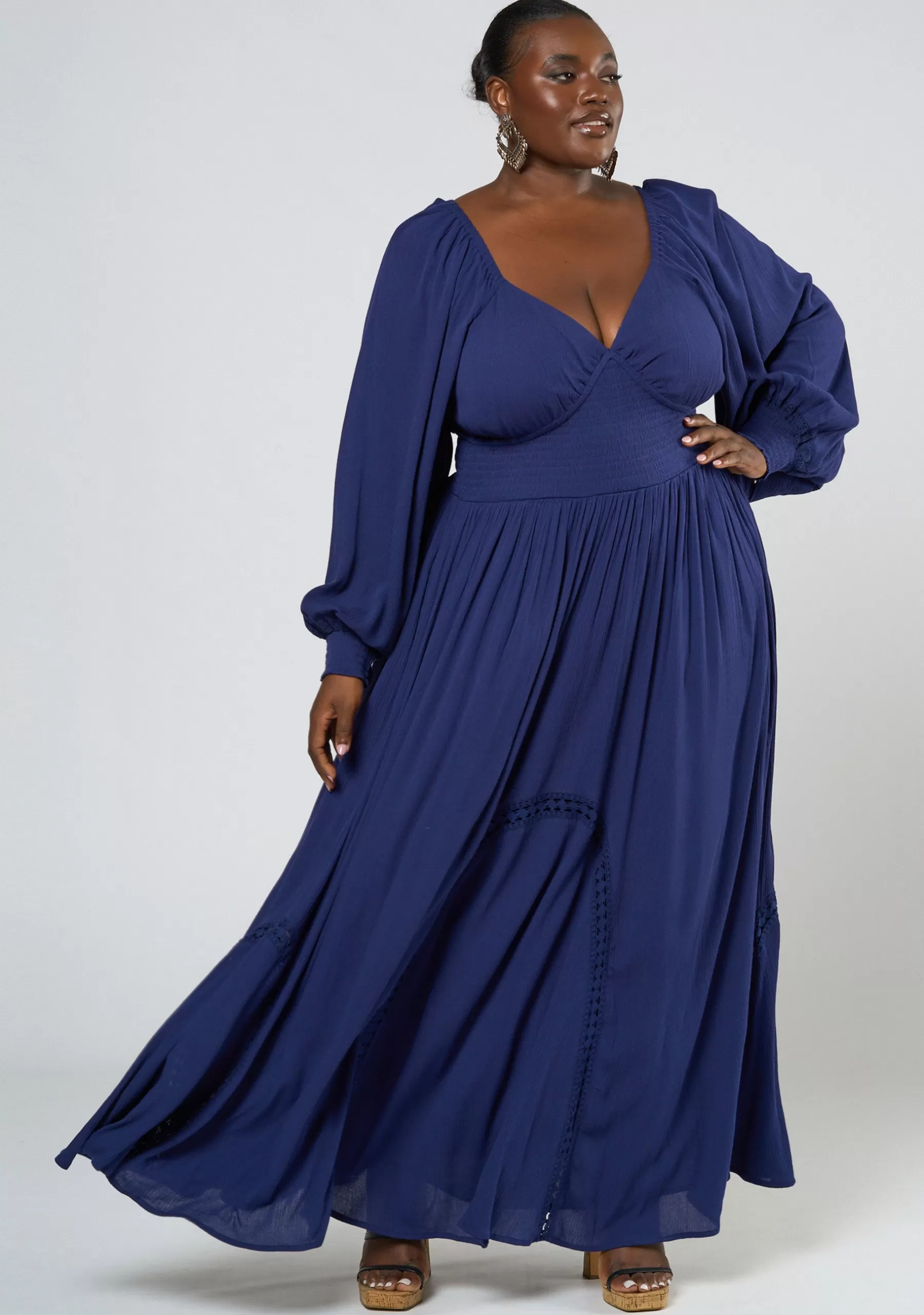 Curve Project Maxi Dresses>Rock Steady Maxi Dress