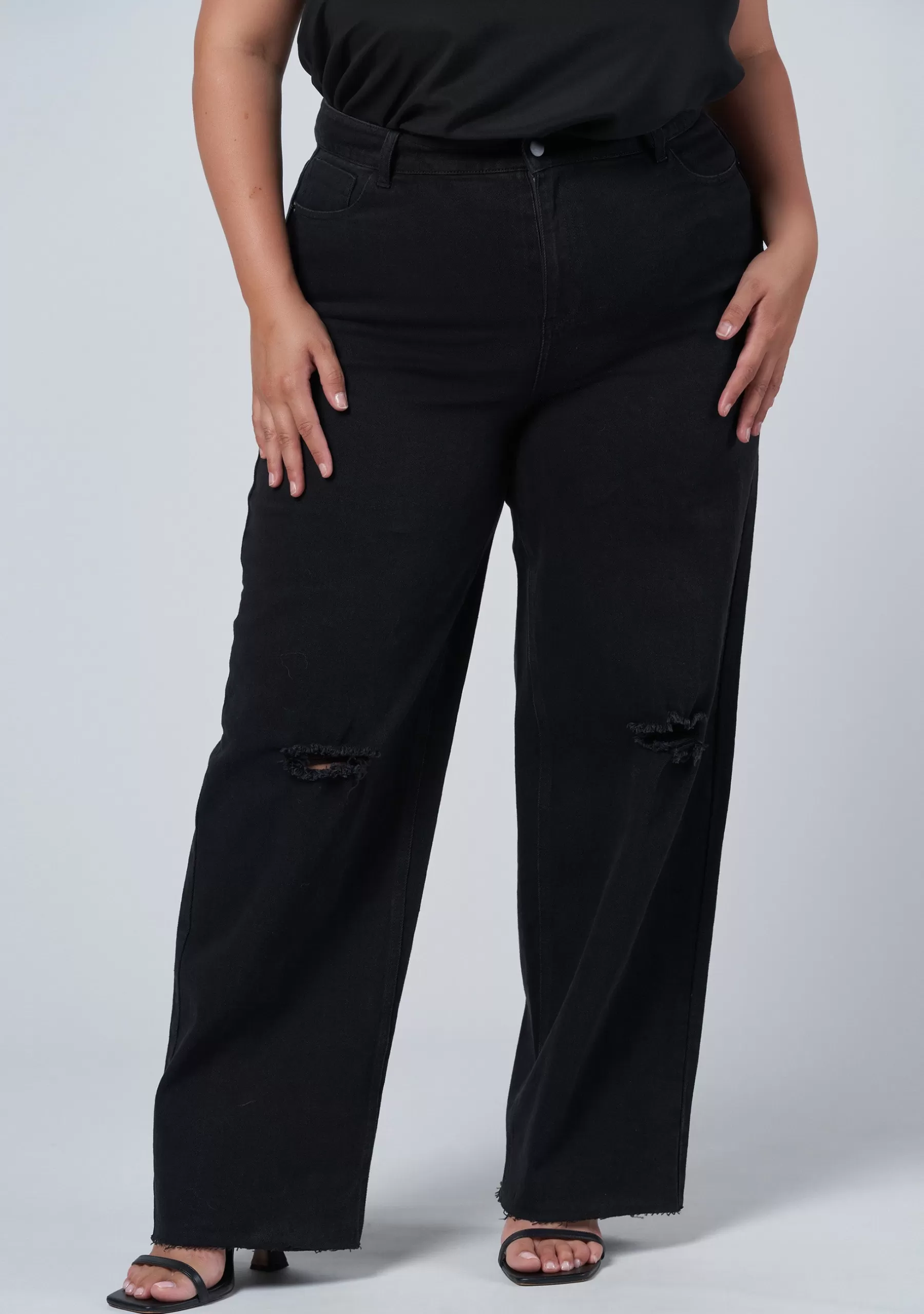 Curve Project Denim | Jeans>Rollin Straight Leg Jean