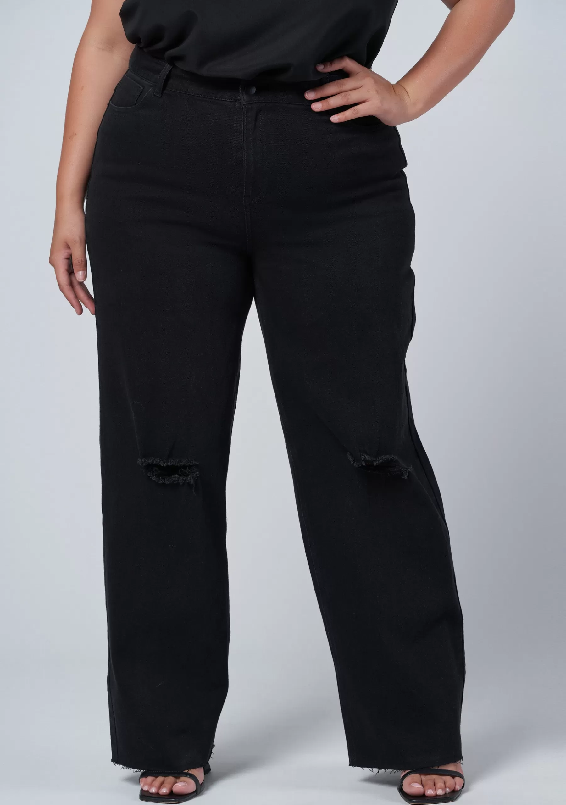 Curve Project Denim | Jeans>Rollin Straight Leg Jean