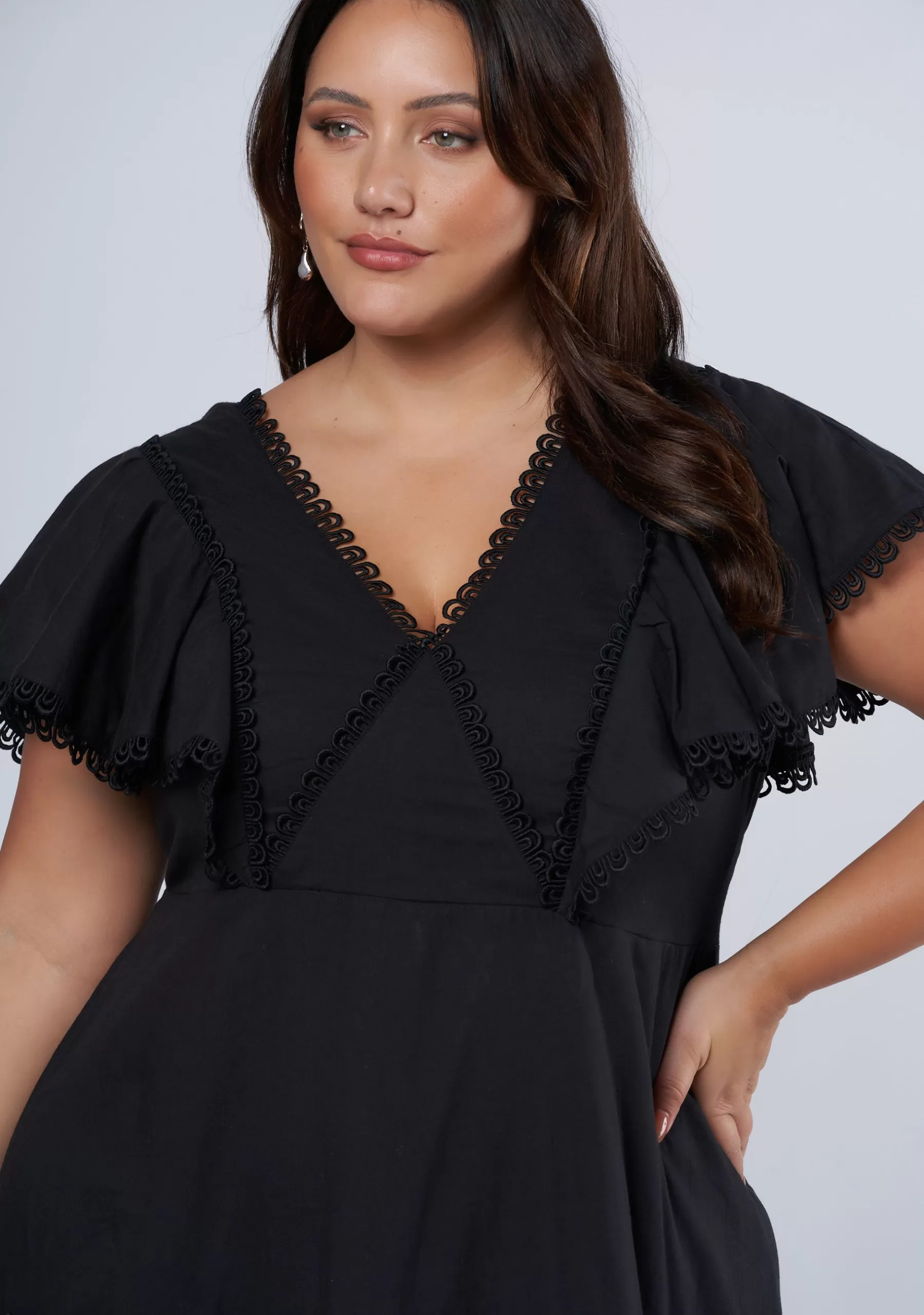 Curve Project Black Dresses | Maxi Dresses>Rosalia Maxi Dress
