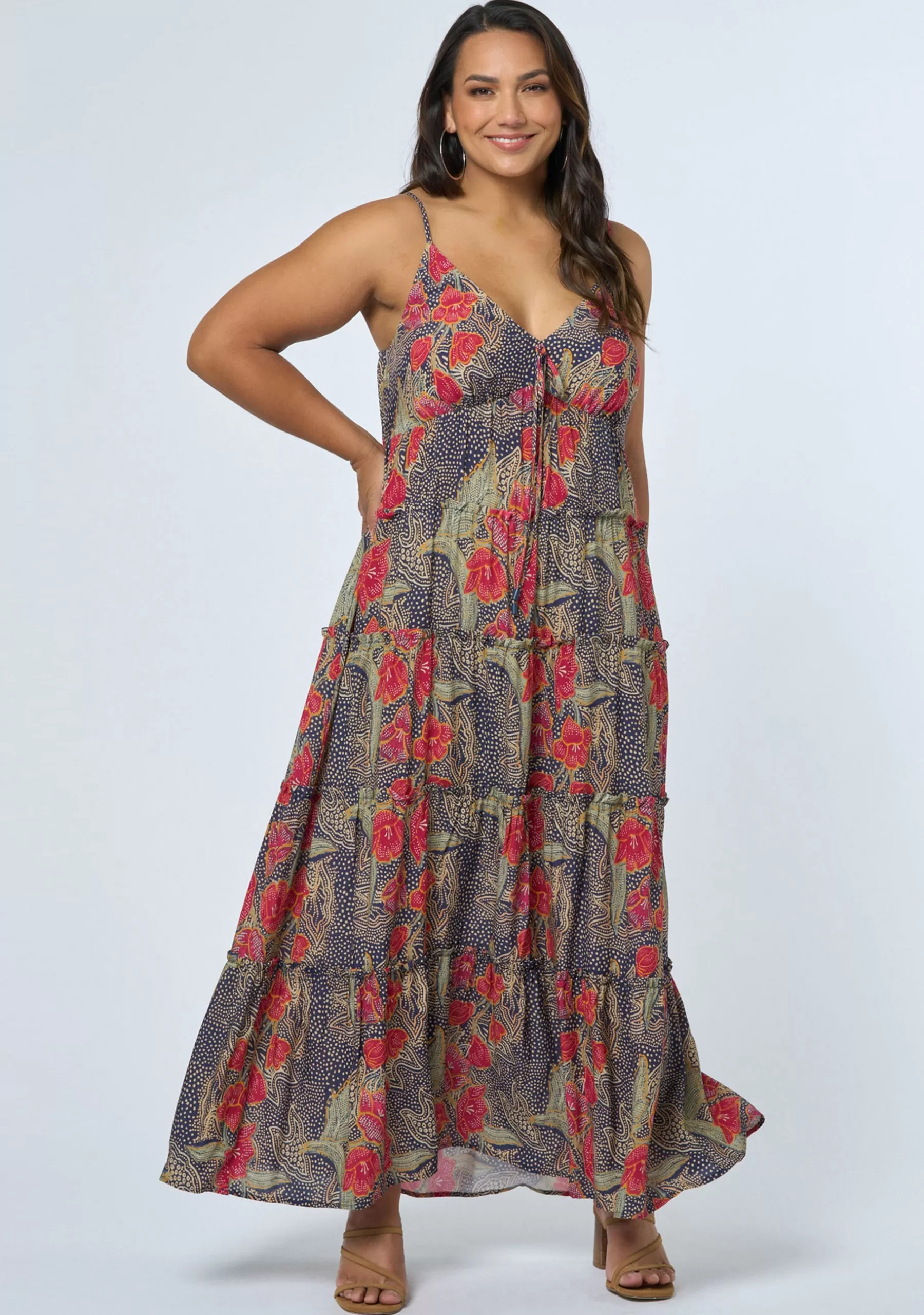 Curve Project Maxi Dresses>Savage Maxi Dress
