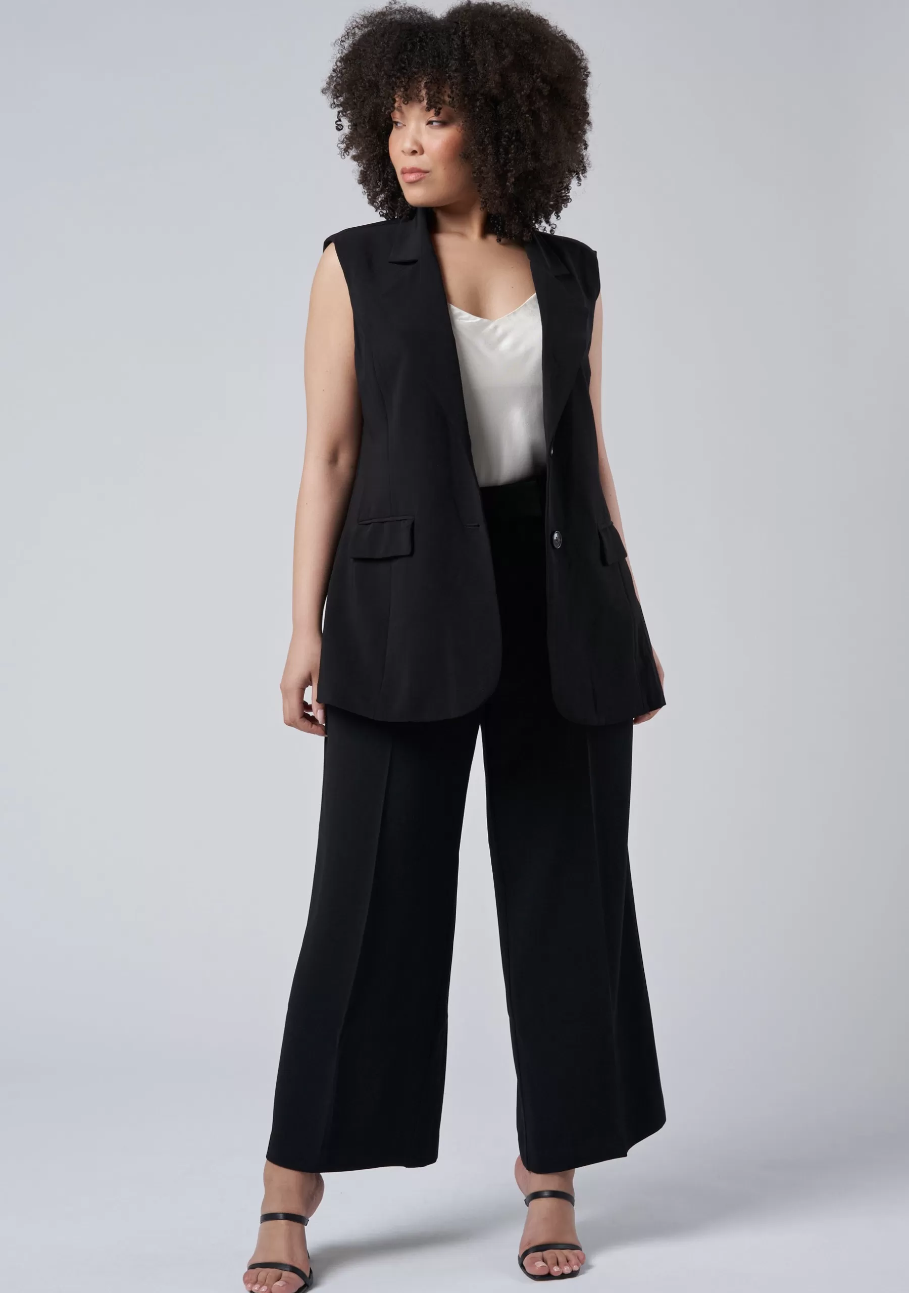 Curve Project Blazers | Jackets & Coats>Scarlett Sleeveless Blazer
