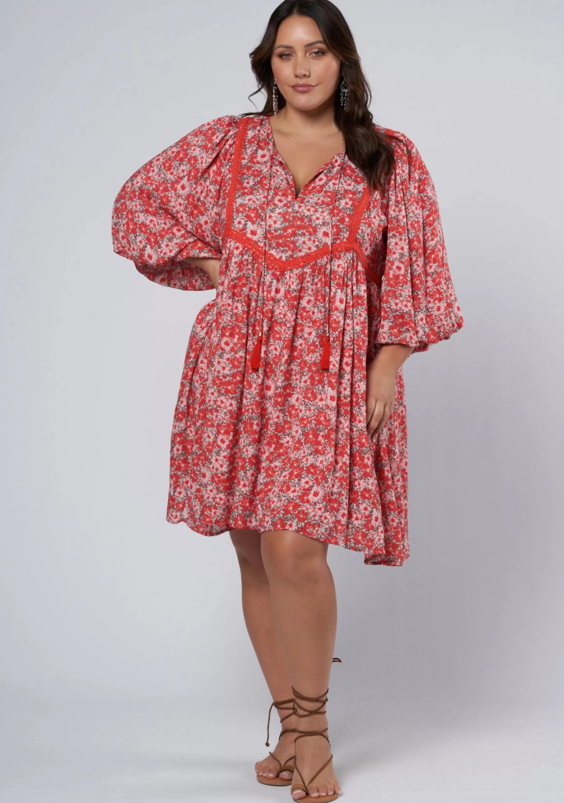Curve Project Mini Dresses>Sea Breeze Mini Dress