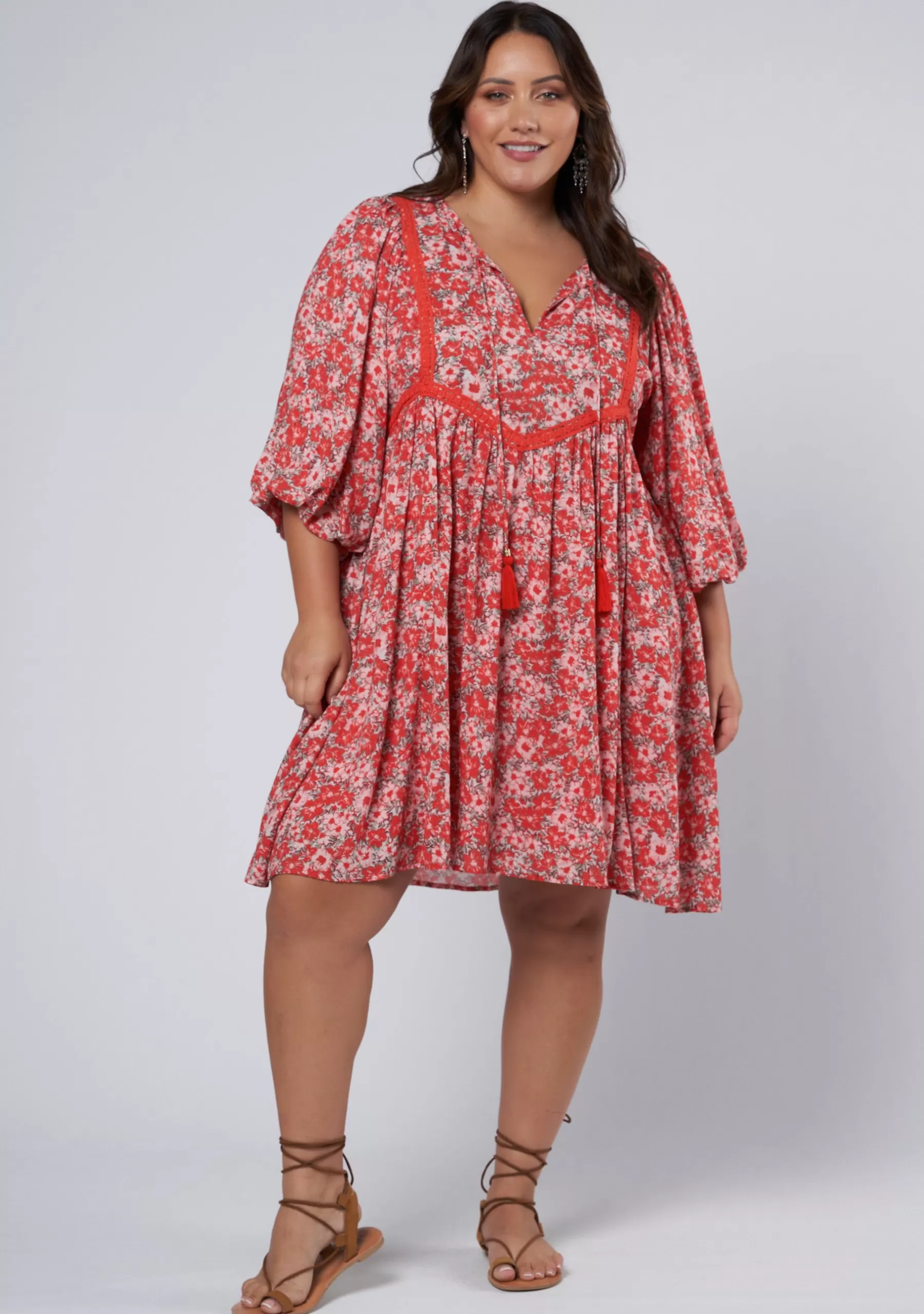 Curve Project Mini Dresses>Sea Breeze Mini Dress