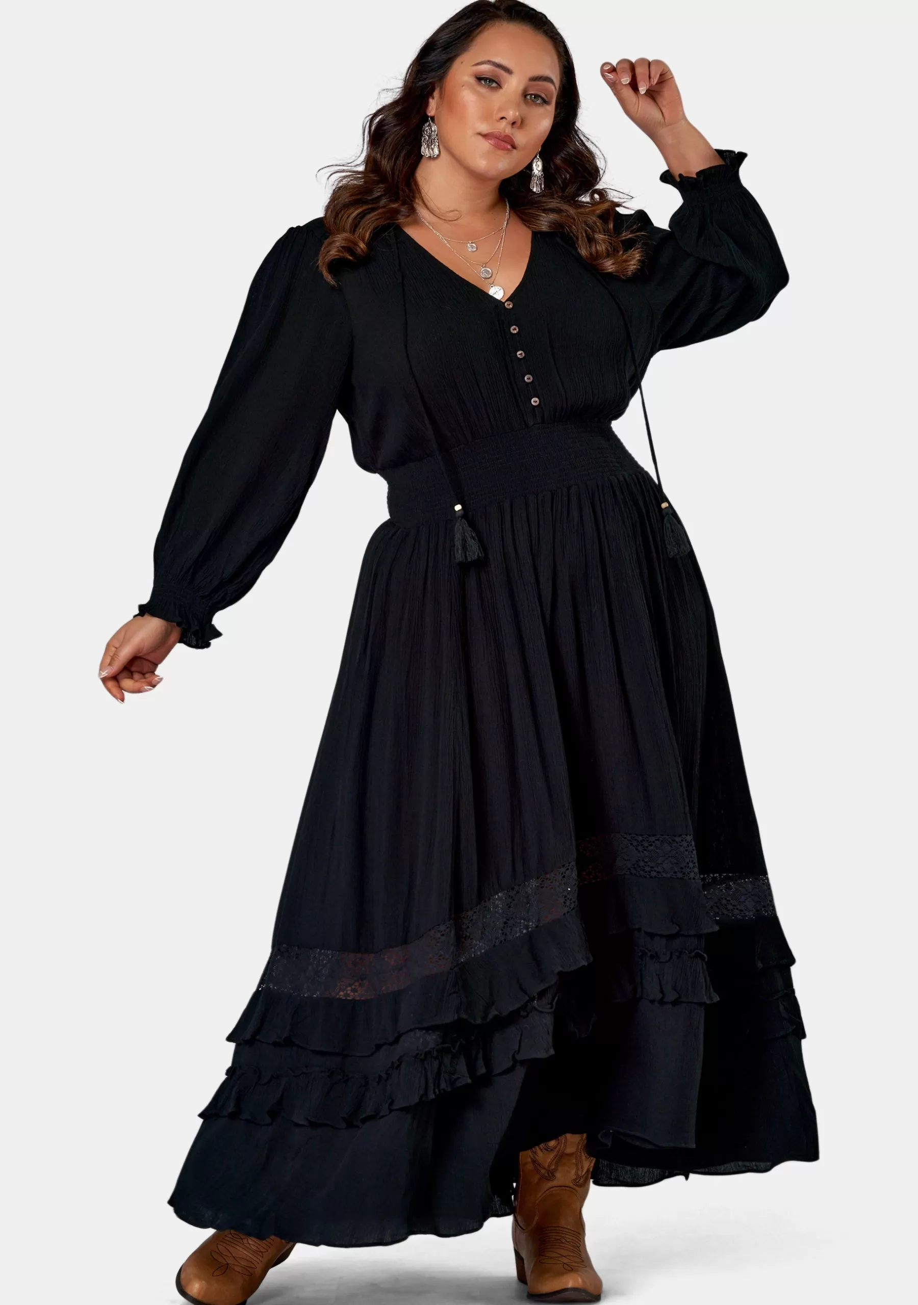 Curve Project Boho Dresses | Maxi Dresses>Seeing Stars Maxi Dress