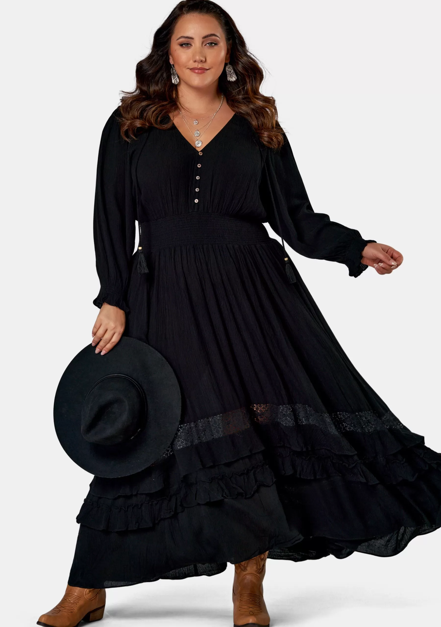 Curve Project Boho Dresses | Maxi Dresses>Seeing Stars Maxi Dress