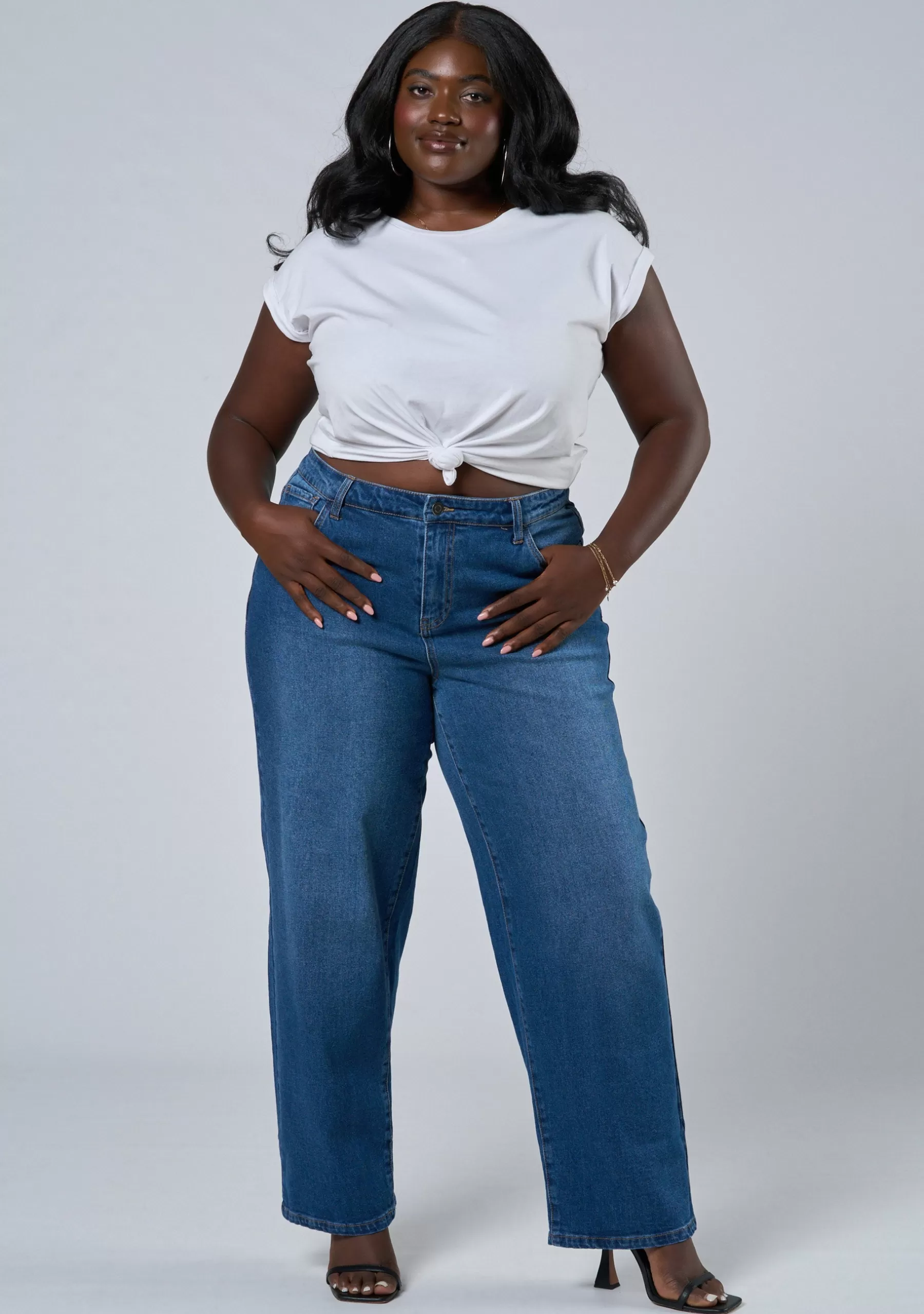 Curve Project Denim | Jeans>Selina Straight Leg Jean